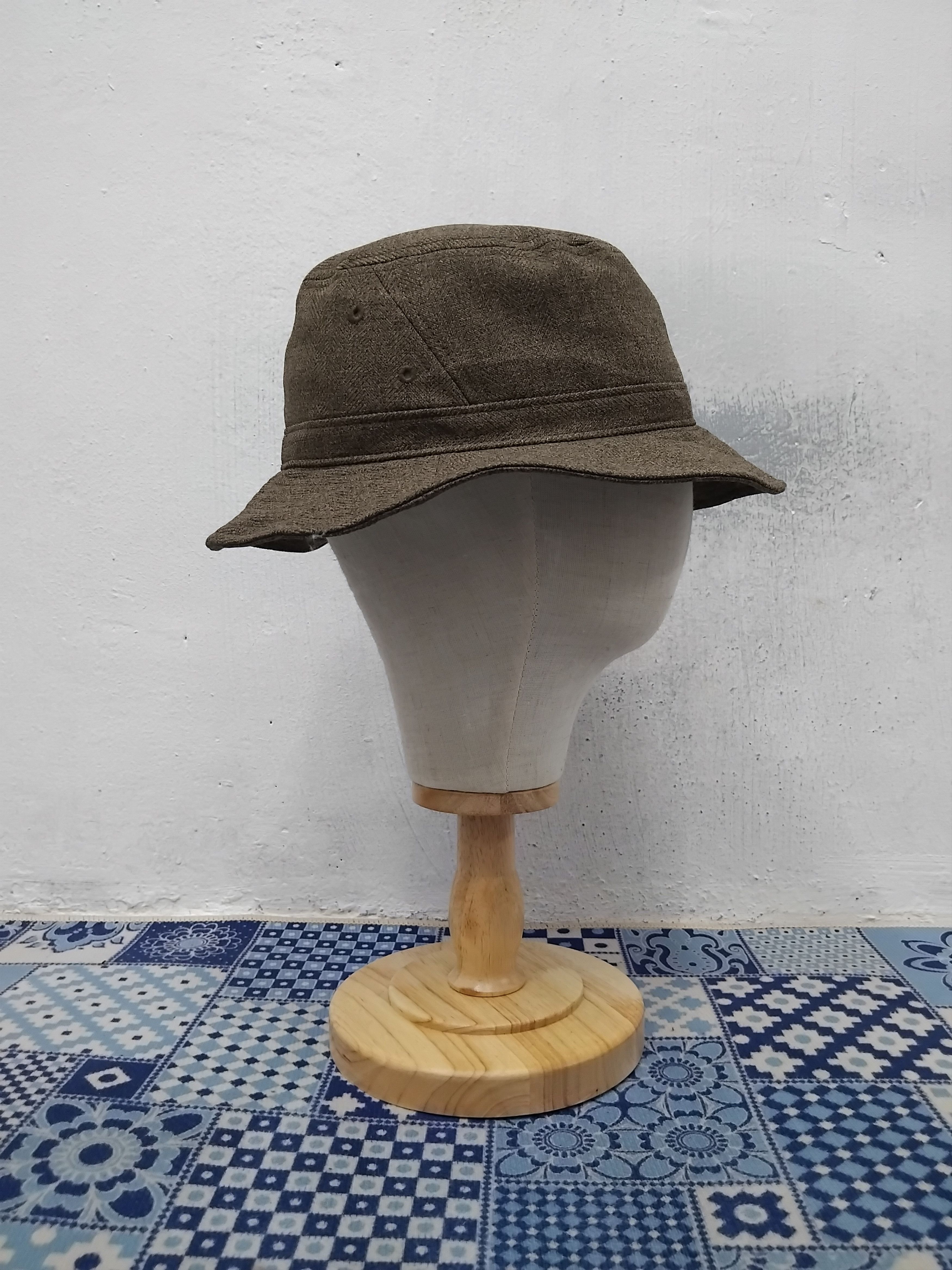 Japanese Brand Clothing brown Japanese hat Size 38 - 6 Thumbnail