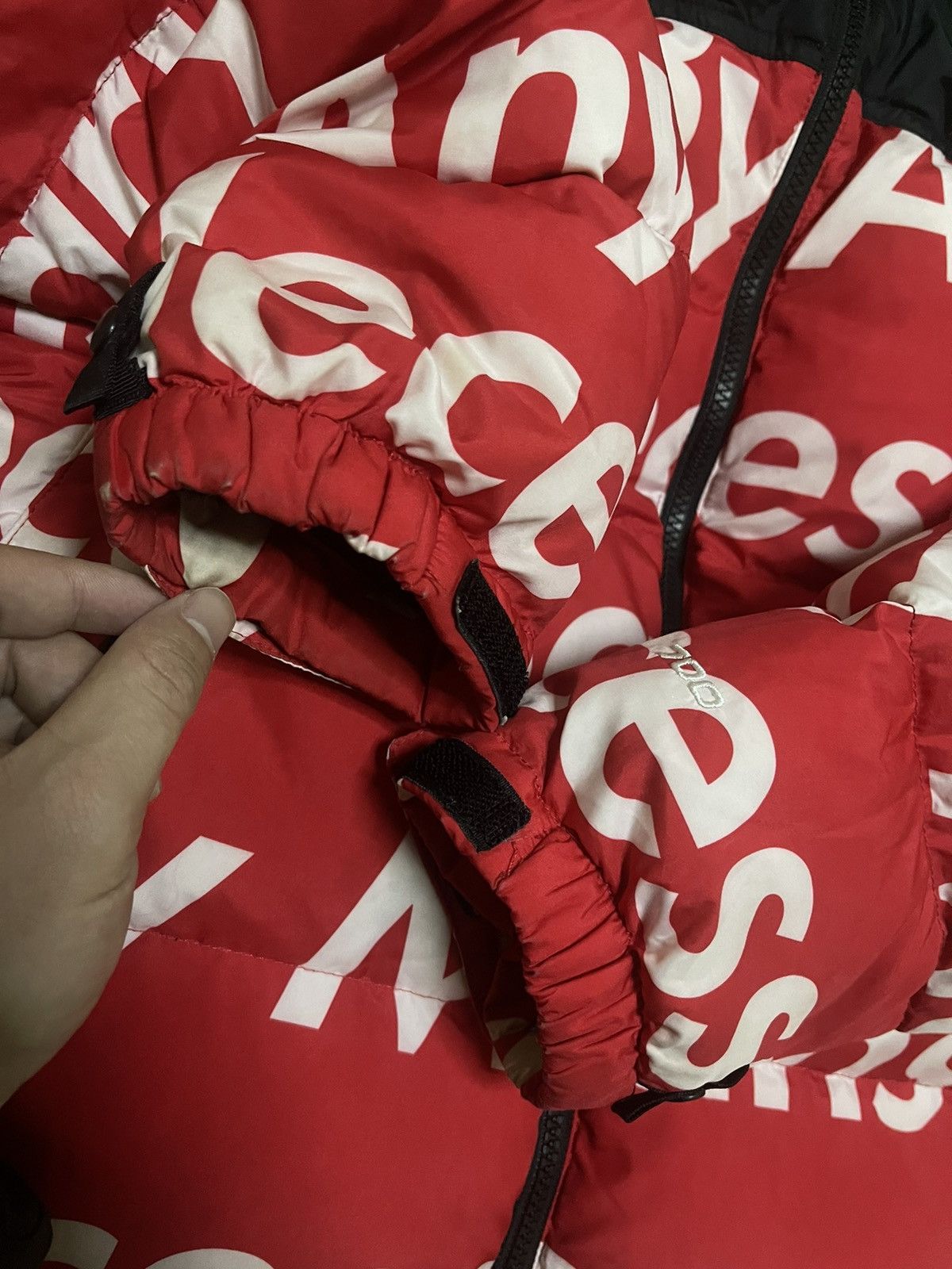 Supreme × The North Face Supreme tnf north face red bamn by any means nuptse jacket Size US M / EU 48-50 / 2 - 8 Thumbnail