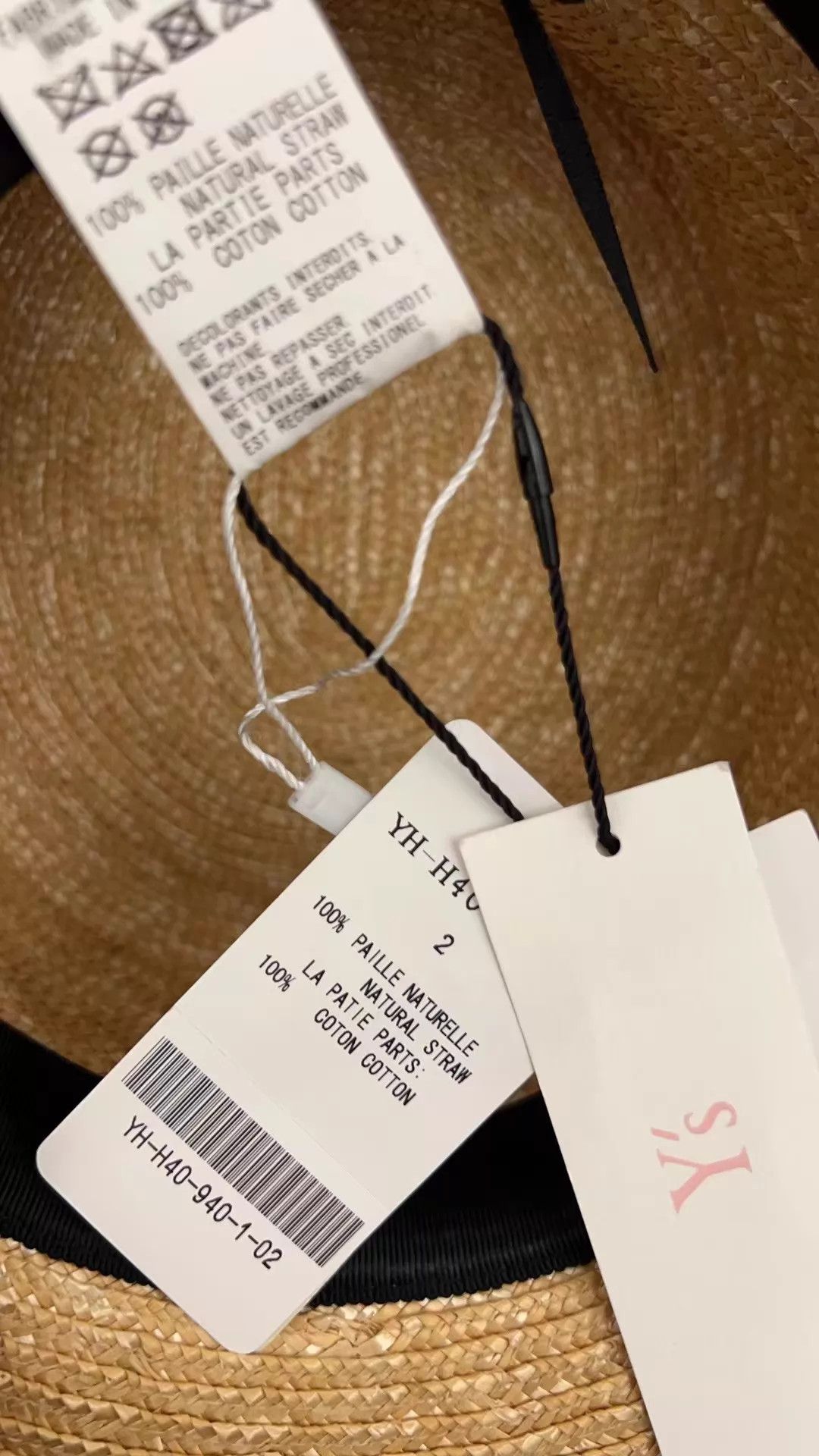 Yohji Yamamoto Yohji Yamamoto Braided Straw Hat New With Tags Size ONE SIZE - 8 Thumbnail