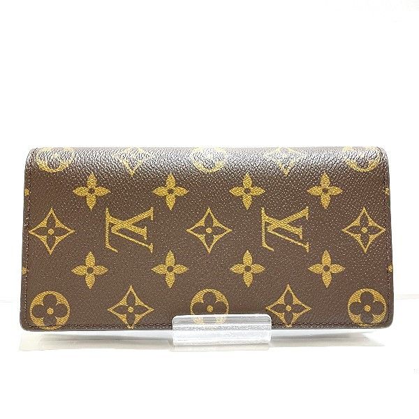 Louis Vuitton Louis Vuitton Louis Vuitton Monogram Portefeuille Brazza Wallet Canvas Long Wallet M66540 in Great Condition Size ONE SIZE - 1 Thumbnail
