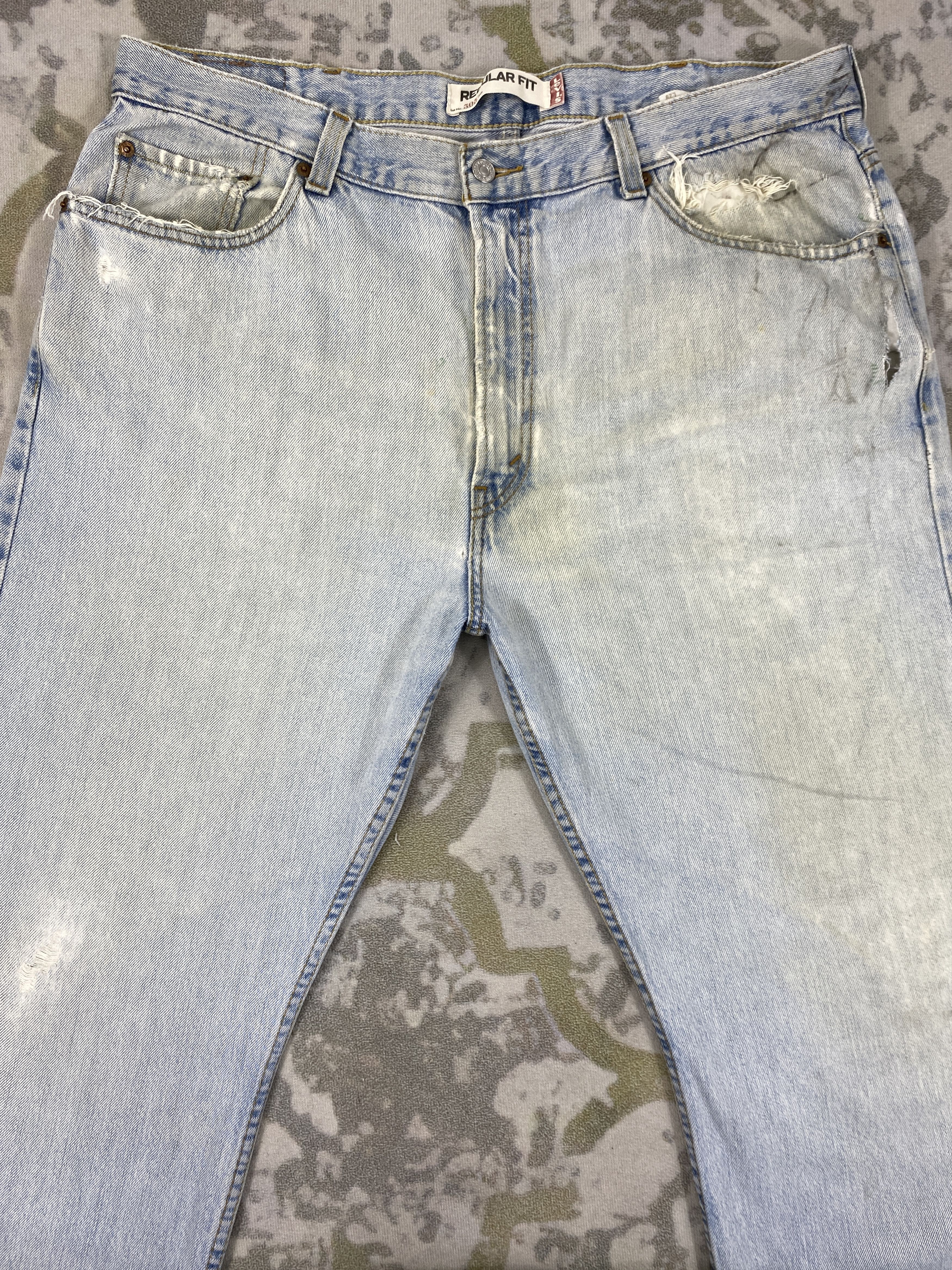 Levi's Light Blue Wash Vintage Levi's 505 40x28.5 Denim -JN1721 Size US 40 / EU 56 - 3 Thumbnail