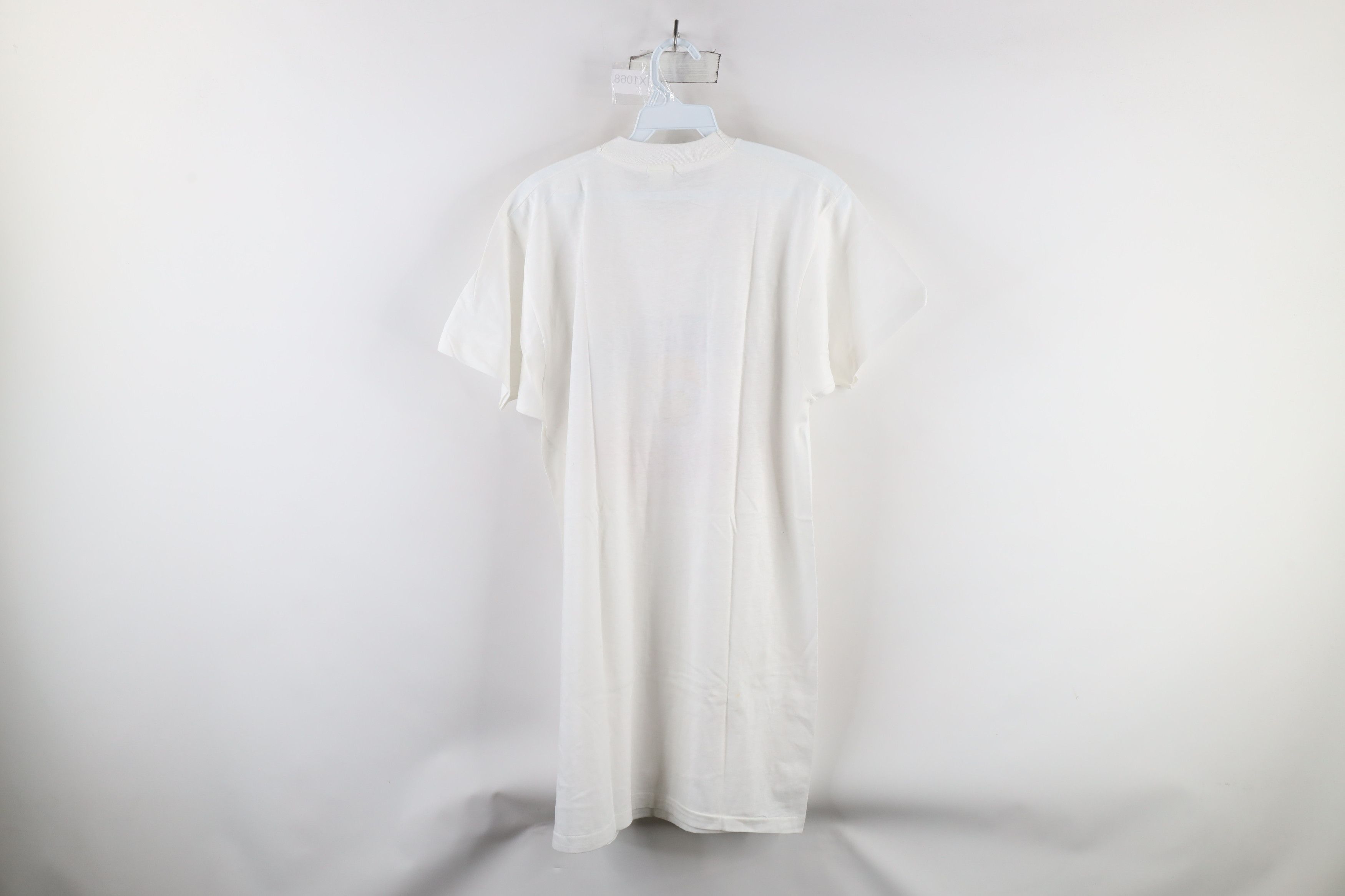 Vintage Deadstock Vintage 70s Union Made Teamster T-Shirt White USA Size US L / EU 52-54 / 3 - 10 Thumbnail