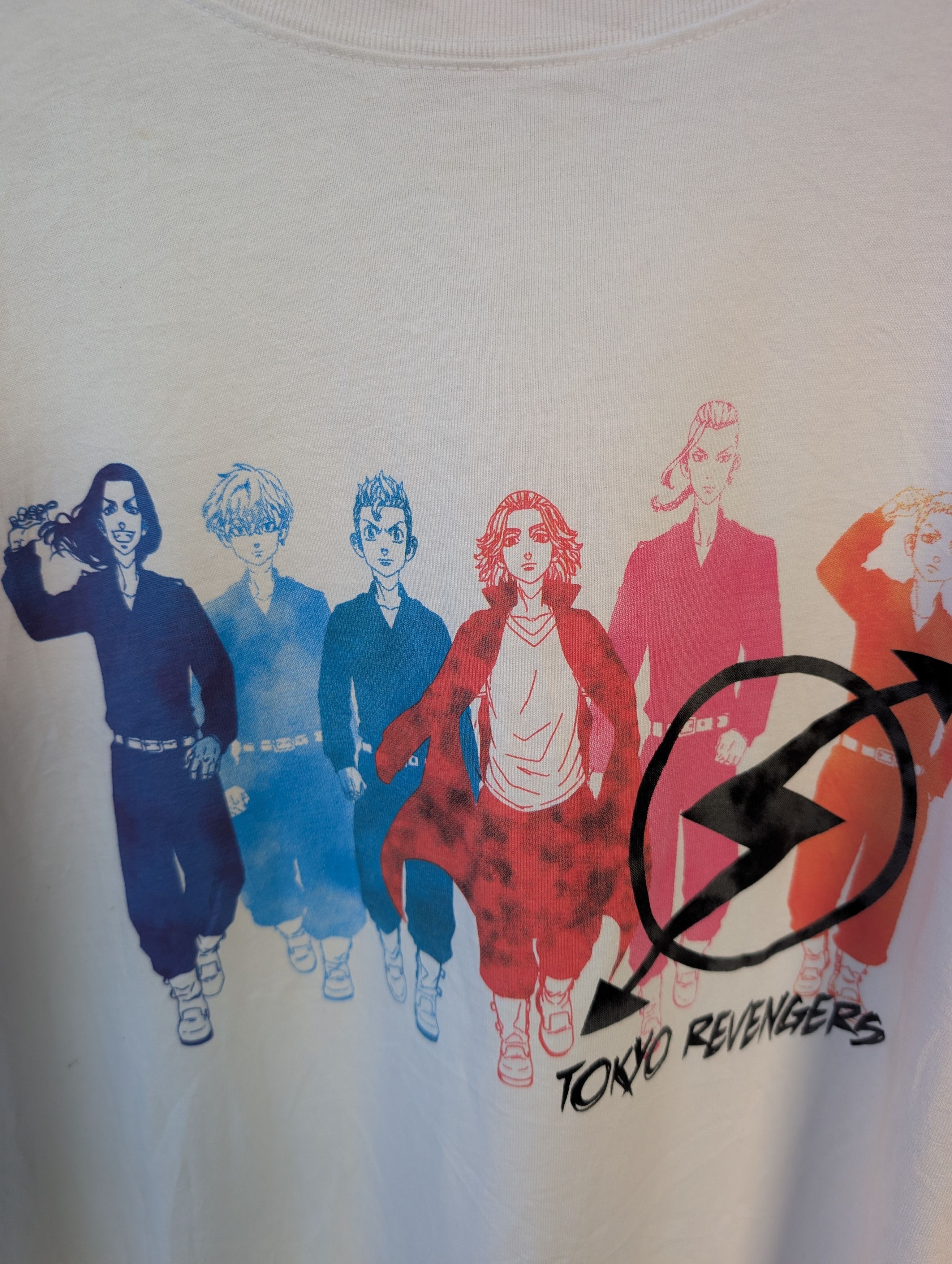 GU Gu x Tokyo Revengers Manga Tee Size US L / EU 52-54 / 3 - 6 Thumbnail