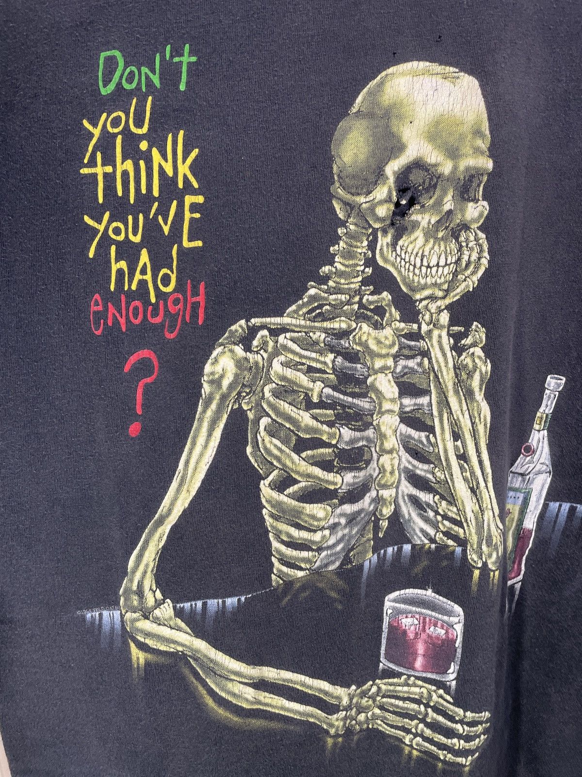 Vintage RARE DON’T YOU THINK YOU’VE HAD ENOUGH GRAPHIC SHIRT Size US L / EU 52-54 / 3 - 6 Thumbnail