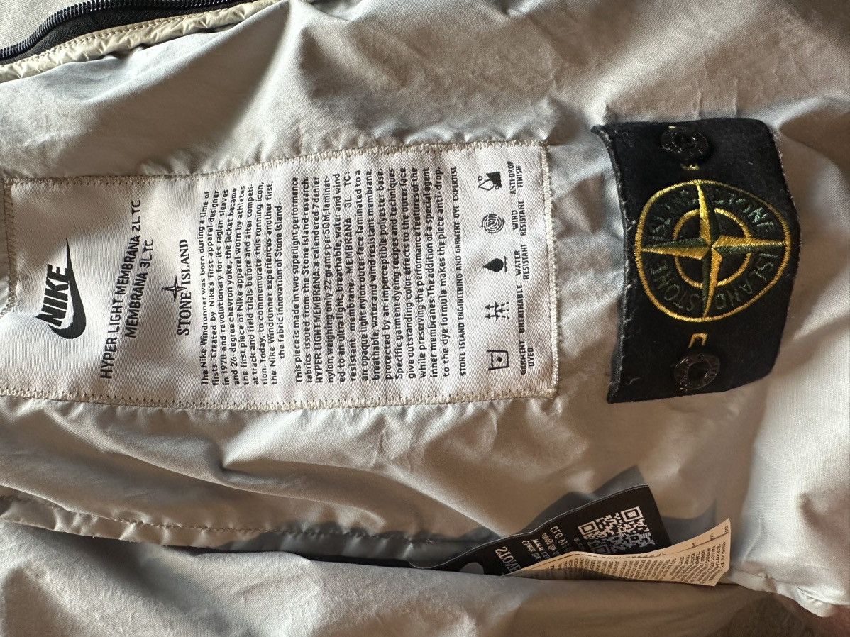 Nike × Stone Island NikeLab x Stone Island Windrunner jacket Size US L / EU 52-54 / 3 - 10 Thumbnail