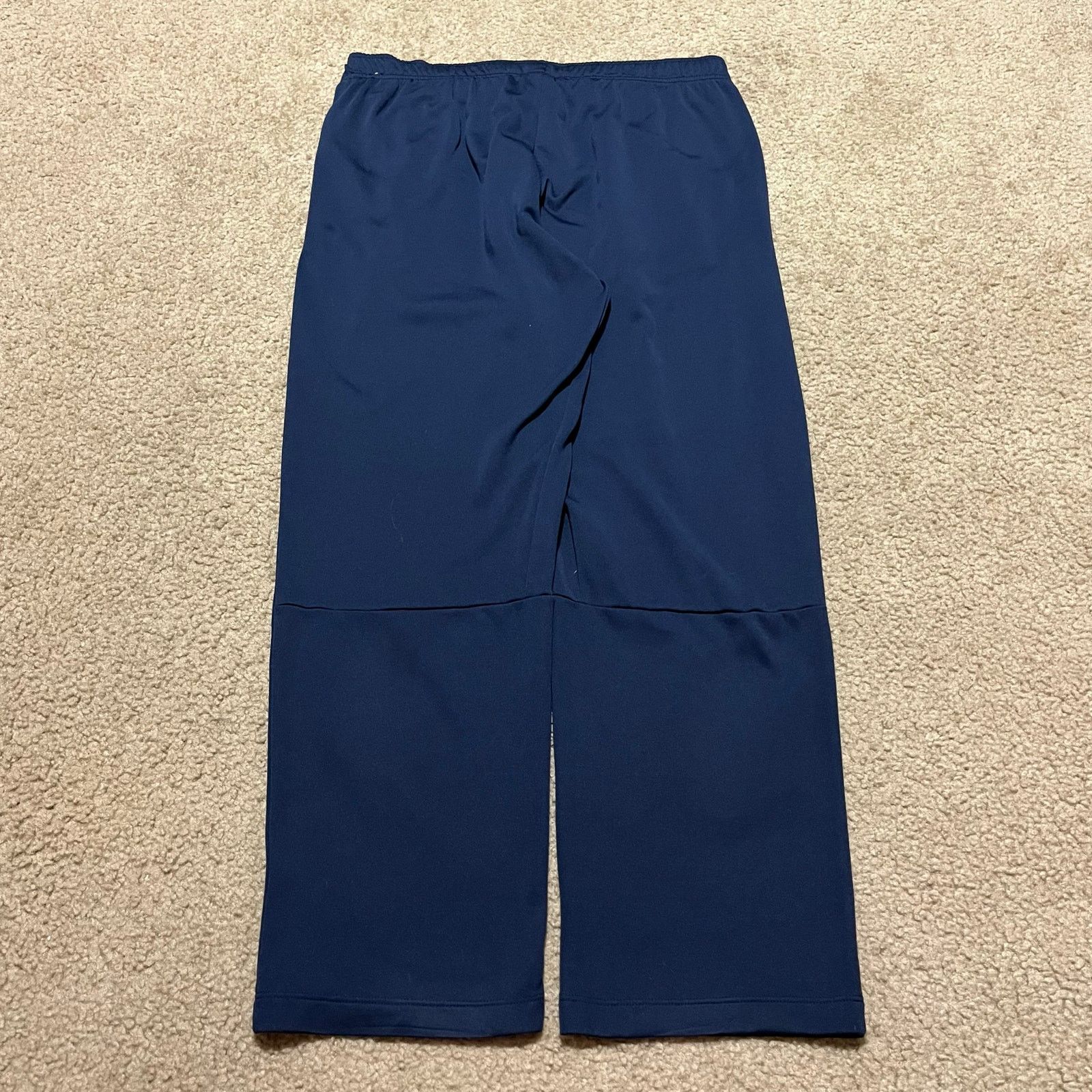 Nike Nike Dri Fit Baggy Solid Navy Sports Sweatpants XL Size US 30 / EU 46 - 2 Thumbnail