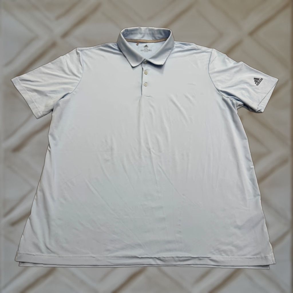 Adidas Adidas Golf Polo Shirt Mens 2XL Short Sleeve Blue Polo Shirt Golf adidas Performance Activewear Size US XXL / EU 58 / 5 - 1 Thumbnail