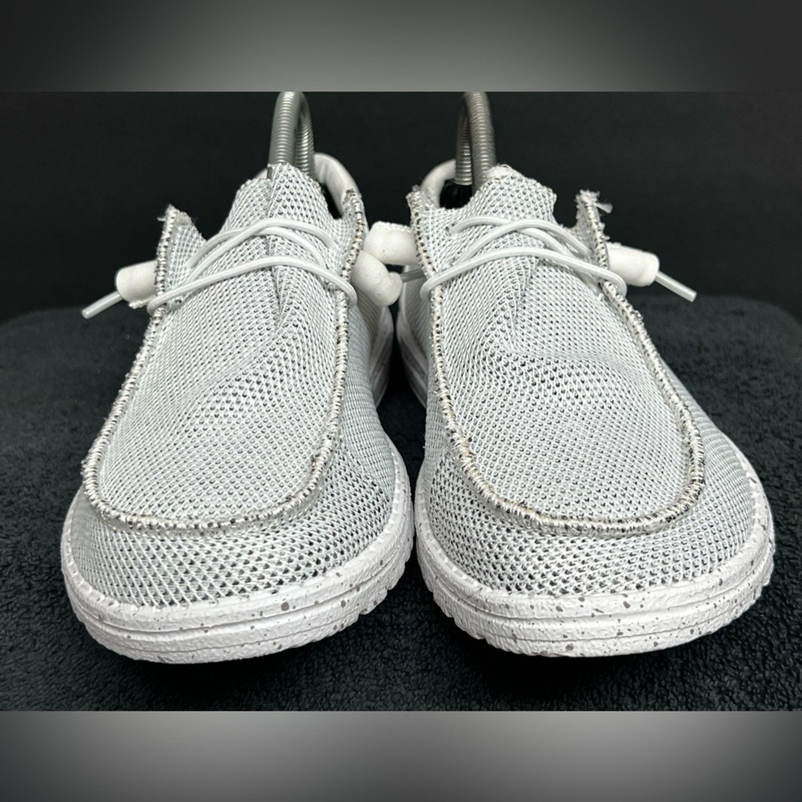 Other Original Hey Dude Women's Wendy Loafer Sox Stone White 10 Size US 10 / IT 40 - 3 Thumbnail