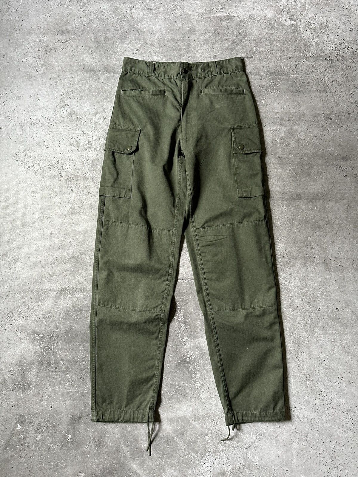 Vintage 1970s French Army Women's Warein Cargo Pants