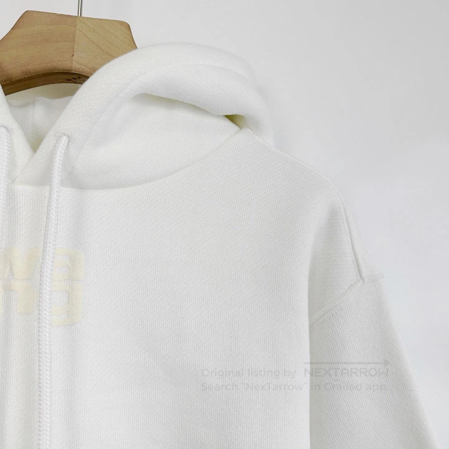Alexander Wang Alexander Wang White Foam Logo Hoodie. Size S / US 4 / IT 40 - 5 Thumbnail