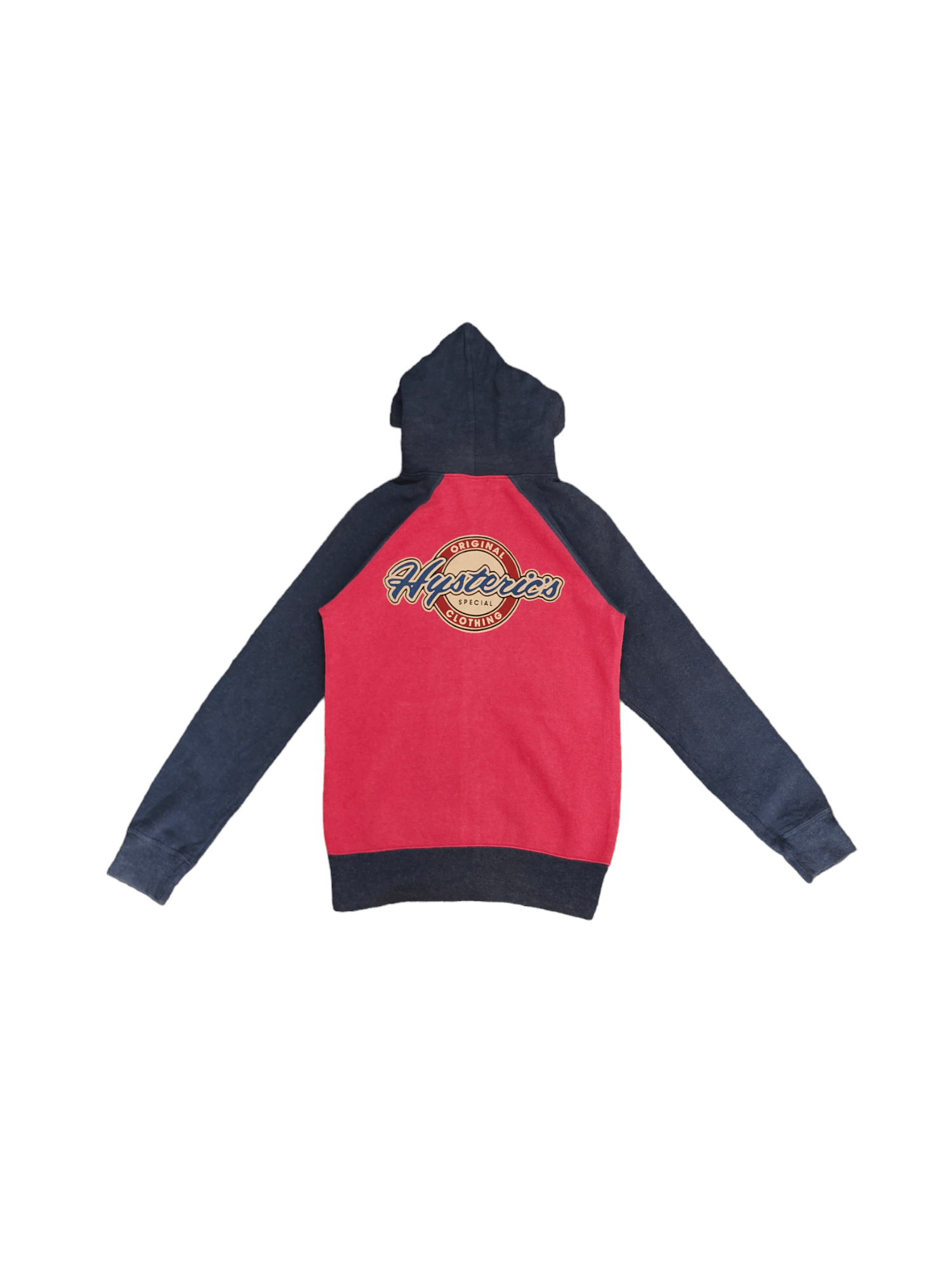 Hysteric Glamour Vintage 90s Hysteric Glamour Logo Special Raglan Hoodies Size US S / EU 44-46 / 1 - 2 Thumbnail