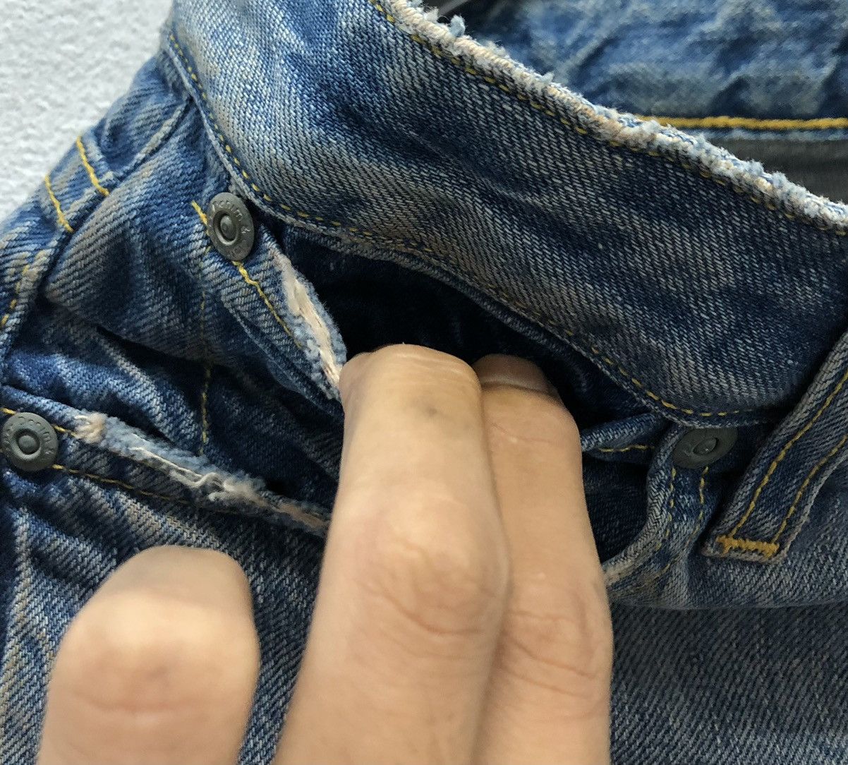 Paper Denim & Cloth Vintage Paper Denim & Cloth Made In Usa Denim Pants Size 28" / US 6 / IT 42 - 7 Thumbnail