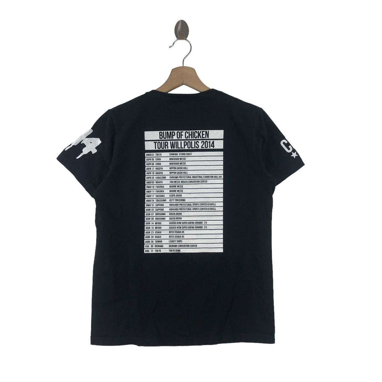 Band Tees BUMP OF CHICKEN 2014 Willpolis Tour Crew Tee Shirt Band Size US S / EU 44-46 / 1 - 2 Thumbnail