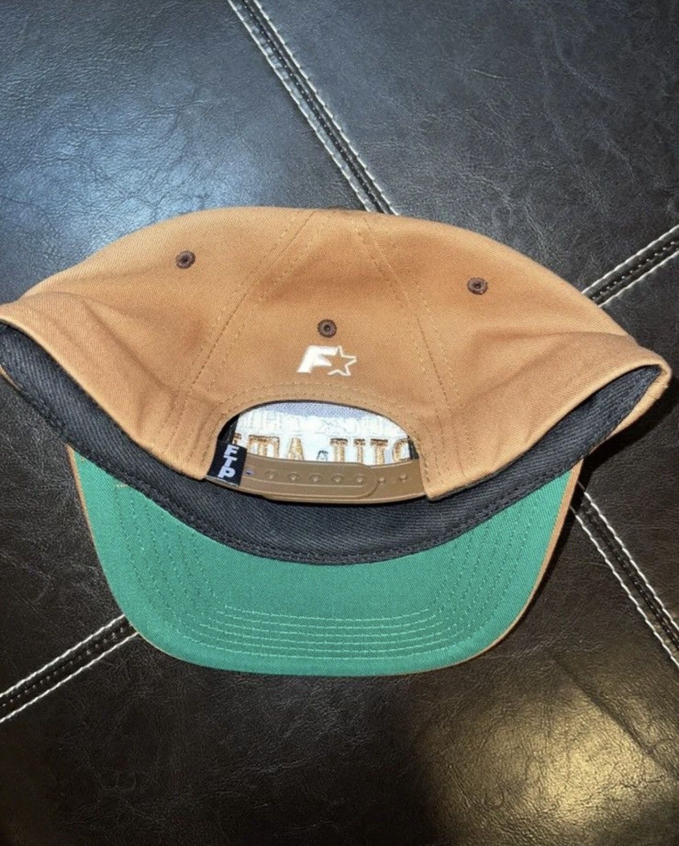 Fuck The Population × G59 Records FTP Tri Power 6 Panel Middle Finger SnapBack Size ONE SIZE - 3 Thumbnail