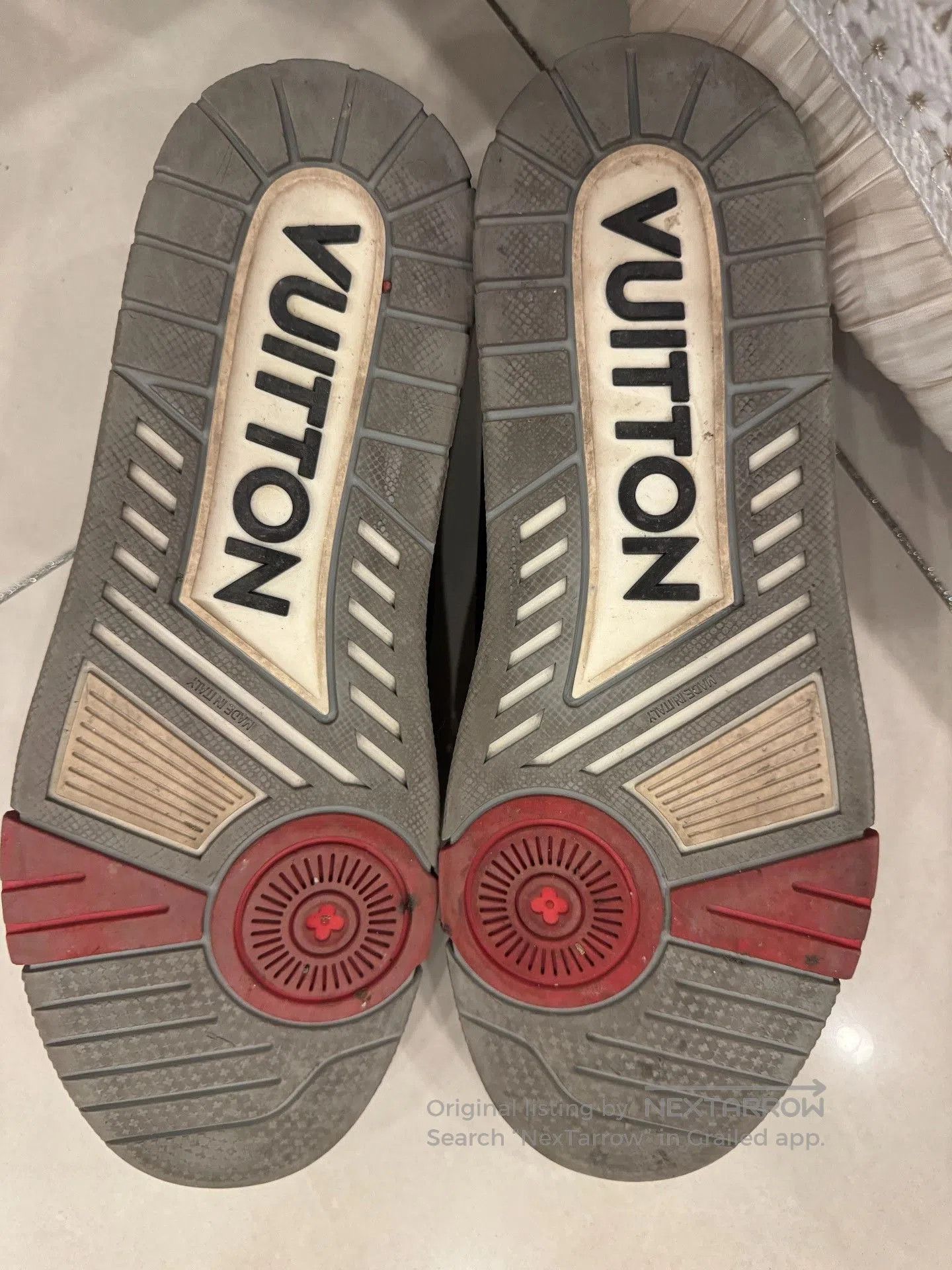 Louis Vuitton Louis Vuitton Original Black Cement Trainer. Size US 9.5 / EU 42-43 - 6 Thumbnail