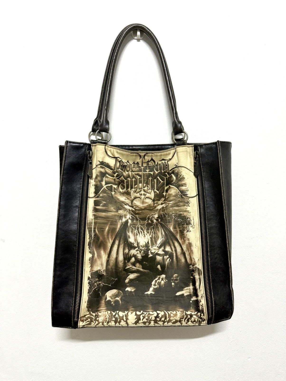 Jean Paul Gaultier Vintage Rare Jean paul gaultier Satan/gargoyle tote bag Size ONE SIZE - 1 Thumbnail