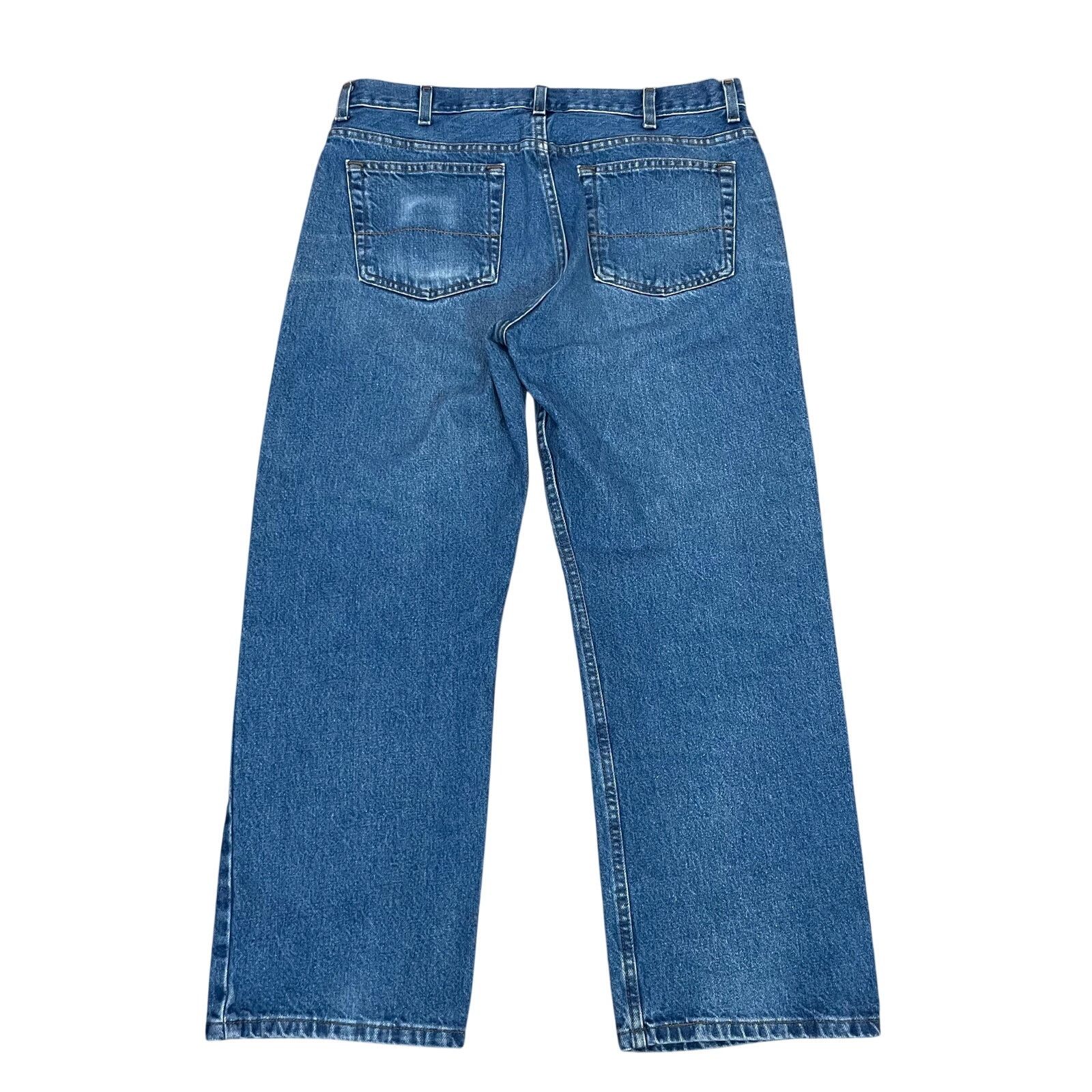 Faded Glory Vintage Faded Glory Relaxed Fit Denim Jeans - Size 36x29 Size US 36 / EU 52 - 4 Thumbnail