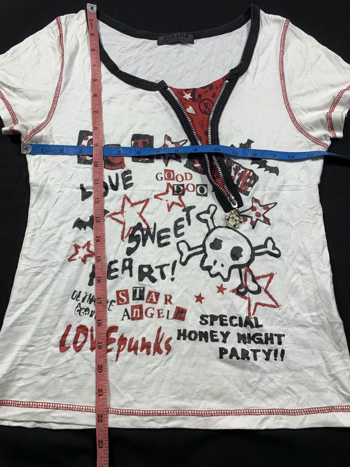 If Six Was Nine Gothic punk Love Punks T-shirt Size US S / EU 44-46 / 1 - 7 Thumbnail