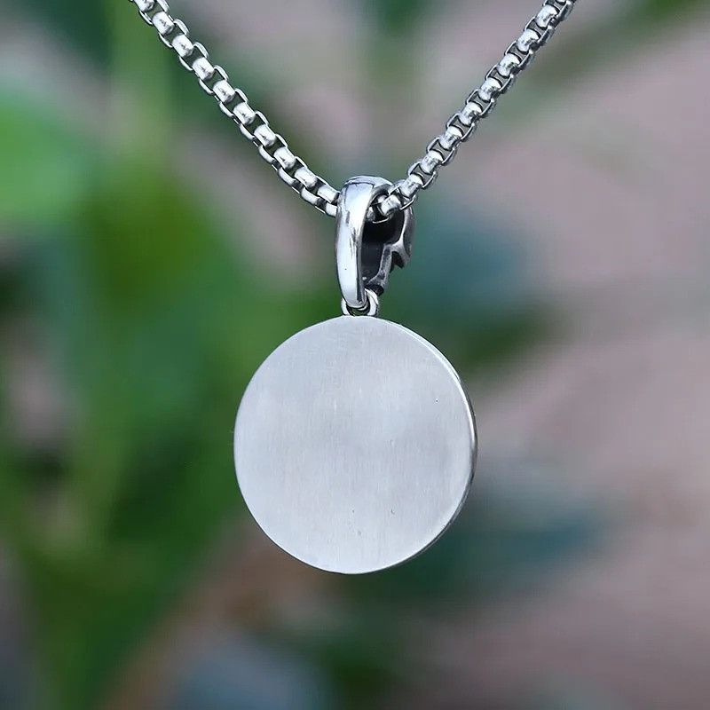 Japanese Brand × Jewelry Skull With Flowers Pendant Necklace Size ONE SIZE - 2 Thumbnail