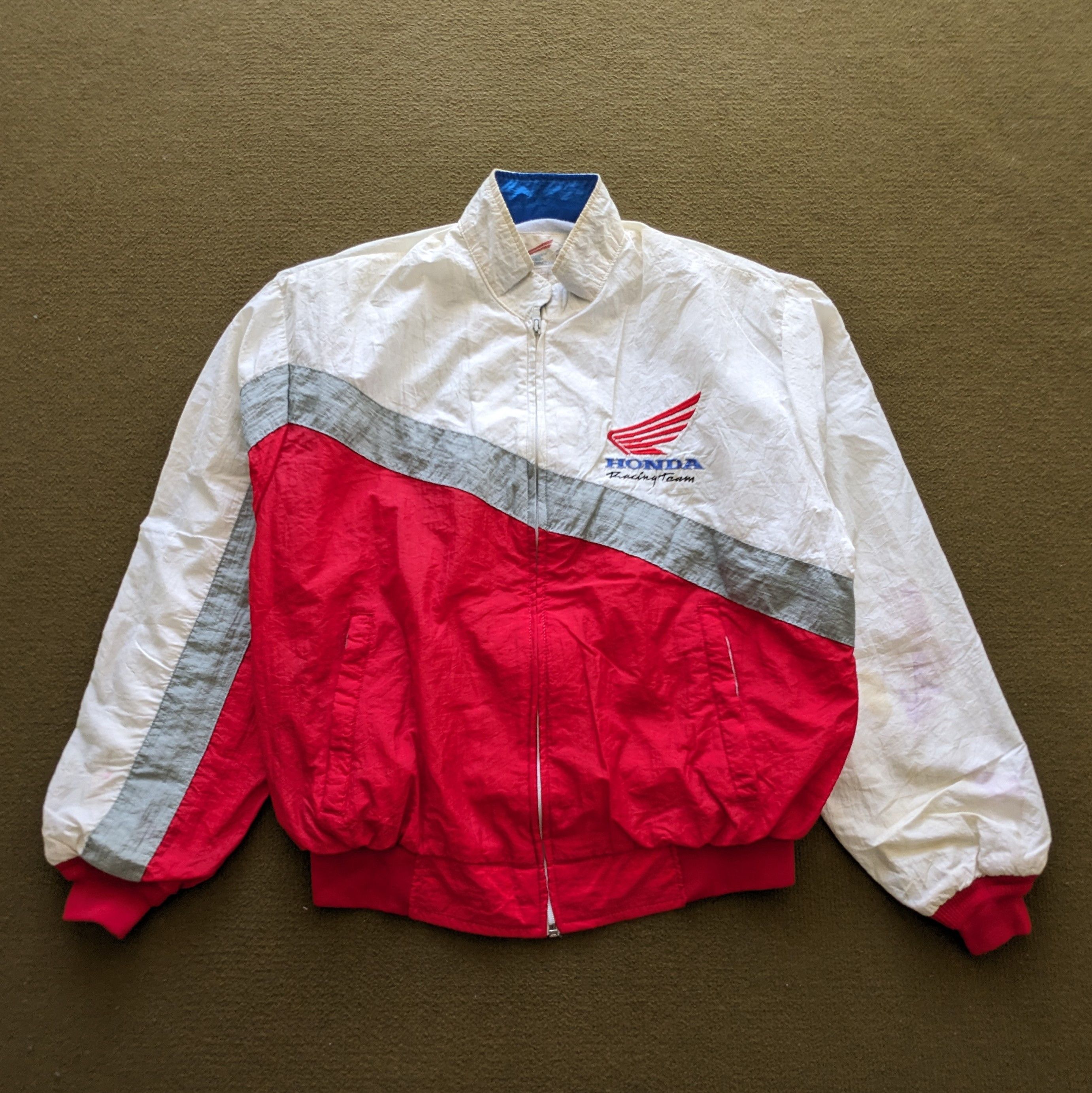 Vintage Vintage HONDA Racing Team Jacket Size US L / EU 52-54 / 3 - 3 Thumbnail