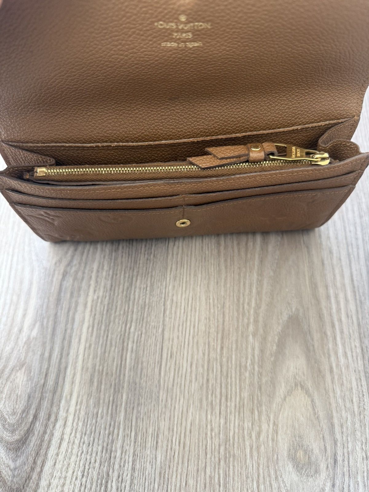 Louis Vuitton LV Havana Monogram Leather Empreinte Curieuse Wallet Size ONE SIZE - 6 Thumbnail
