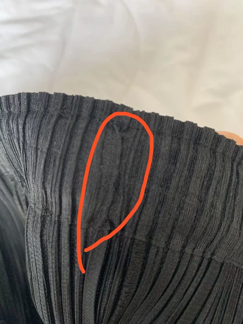 Issey Miyake Issey Miyake size:3 Black pleated pants Size 42" / US 20 - 3 Thumbnail