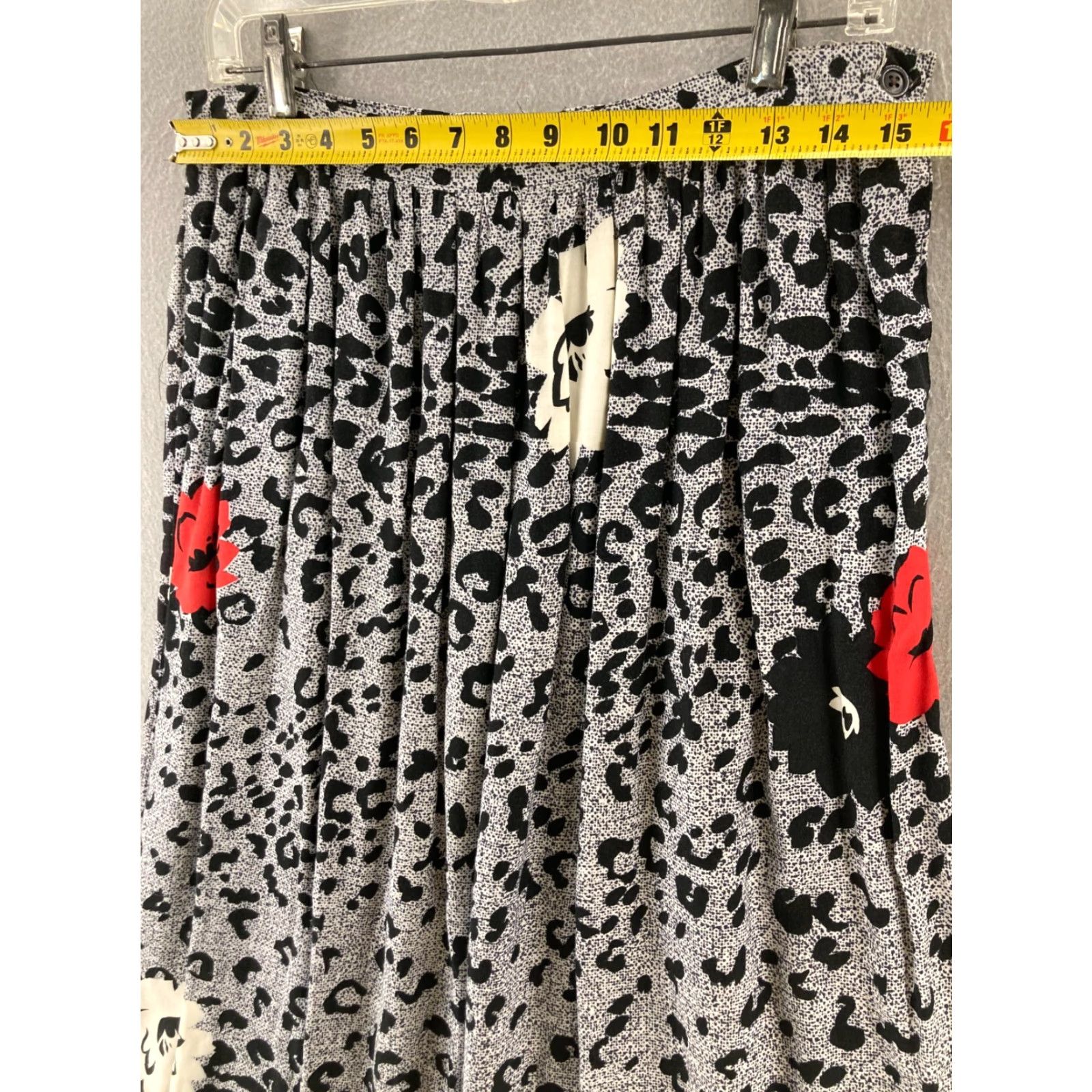 Vintage Jessica Skirt Womens Long A-Line Gray 31x35 Vintage? No (31x35) Size 24" / US 00 / IT 34 - 2 Thumbnail