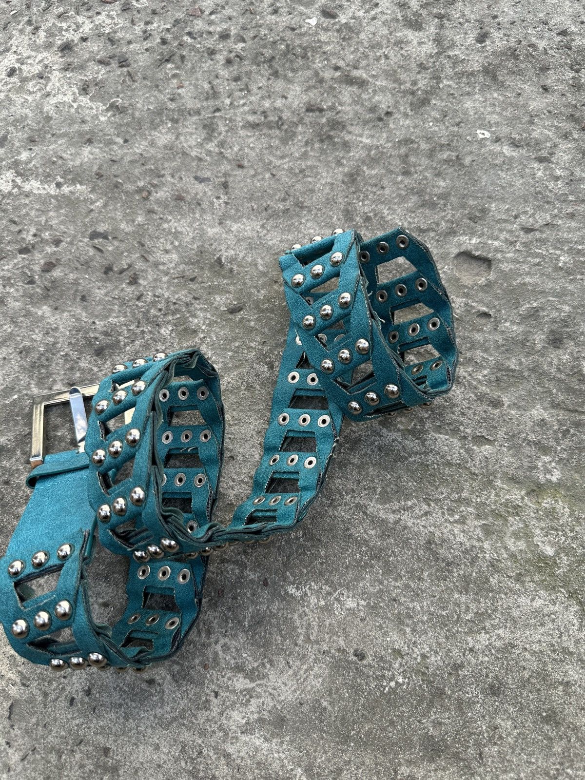 Other Y2K Alt Belts Holes Avant Garde Streetwear Style USA Rare Size ONE SIZE - 2 Thumbnail