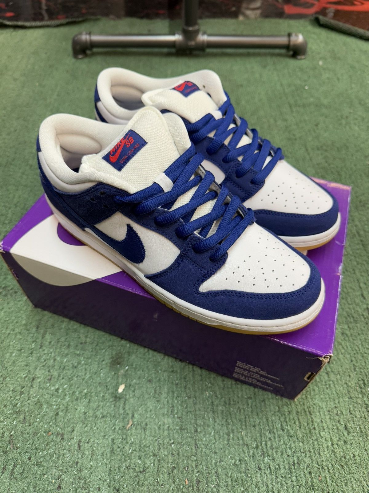 Nike Nike SB Dunks Los angeles Dodgers Size US 11 / EU 44 - 4 Thumbnail