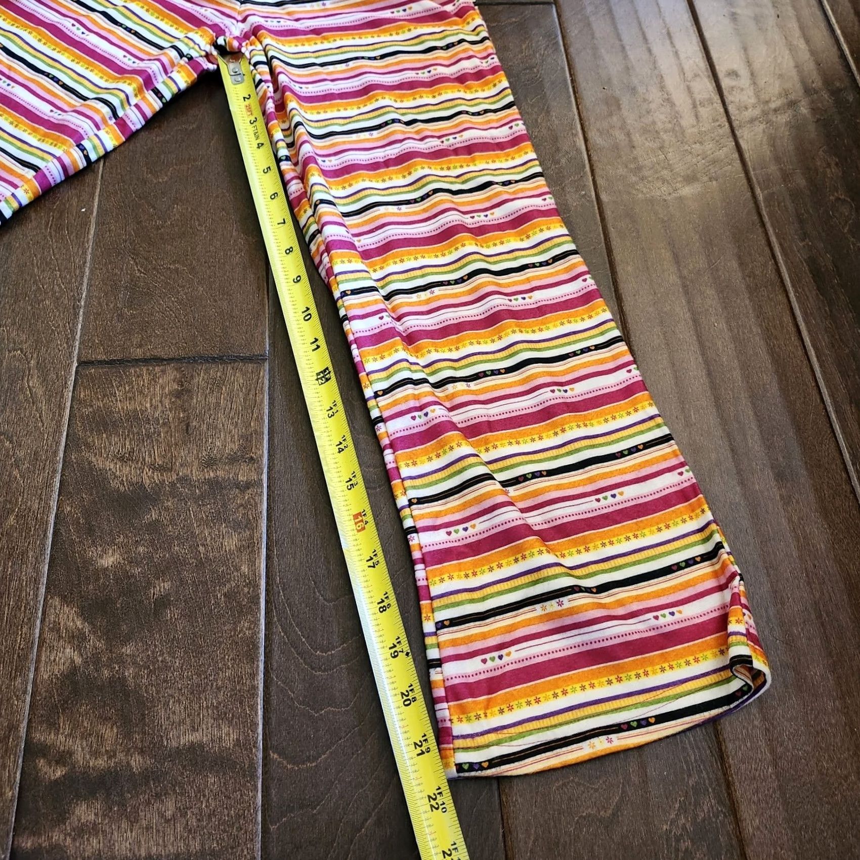 SKECHERS Skechers Sleepwear Pants Striped Multicolor - Juniors 7/8 - Women's Pajama Pants - Polyester - Machine Washable - Colorful Sleepwear Size 28" / US 6 / IT 42 - 7 Thumbnail