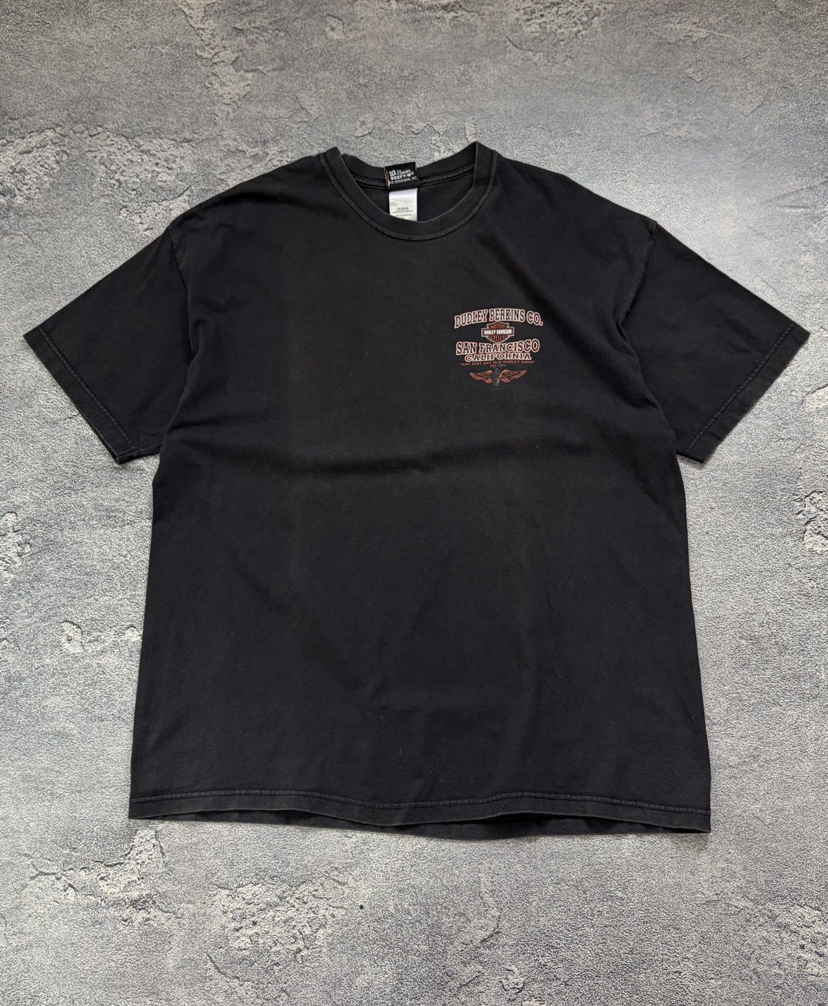 Harley Davidson Vtg 1999 Harley Davidson Dudley Perkins SF T-Shirt USA XL Size US XL / EU 56 / 4 - 2 Thumbnail