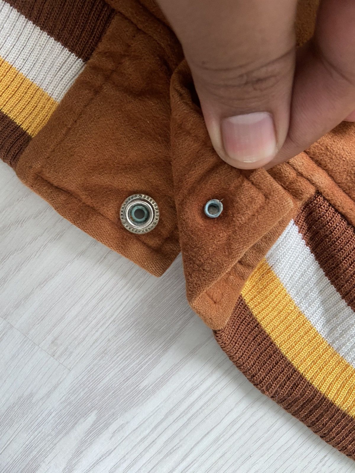 Xlarge Vintage 2000’s Xlarge Louis Vuitton Parody Moleskin Varsity Size US L / EU 52-54 / 3 - 6 Thumbnail