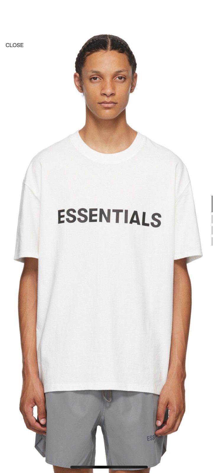 Essentials Essentials White Logo T-Shirt size M Size US M / EU 48-50 / 2 - 15 Thumbnail