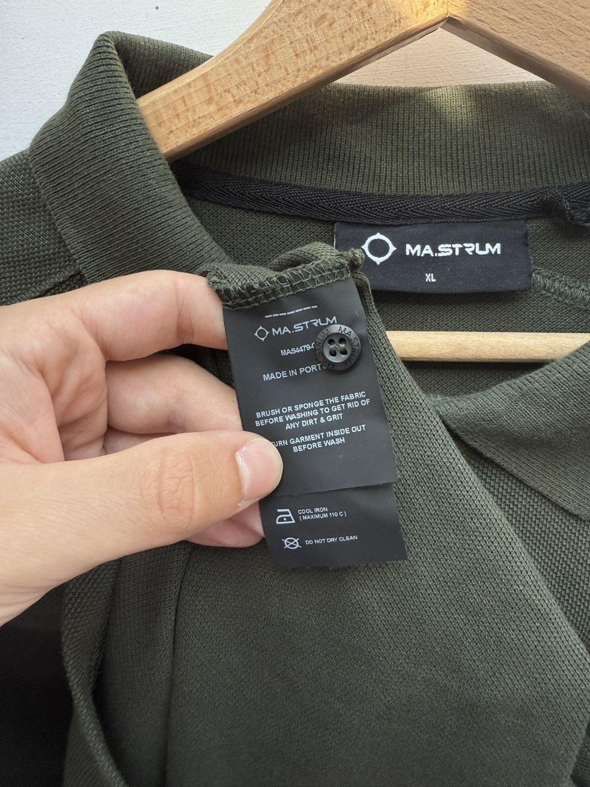 MA.STRUM Ma.Strum Longsleeve Polo T-shirt Size US XL / EU 56 / 4 - 4 Thumbnail
