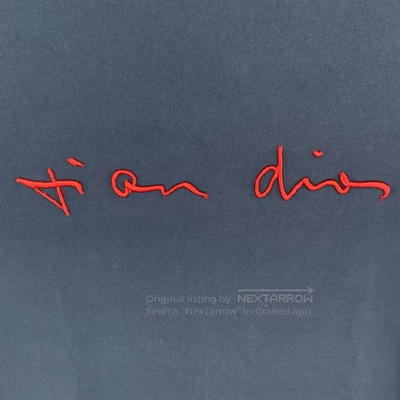 Other Dior Men's Navy Blue Cotton T-Shirt . Size US XS / EU 42 / 0 - 3 Thumbnail