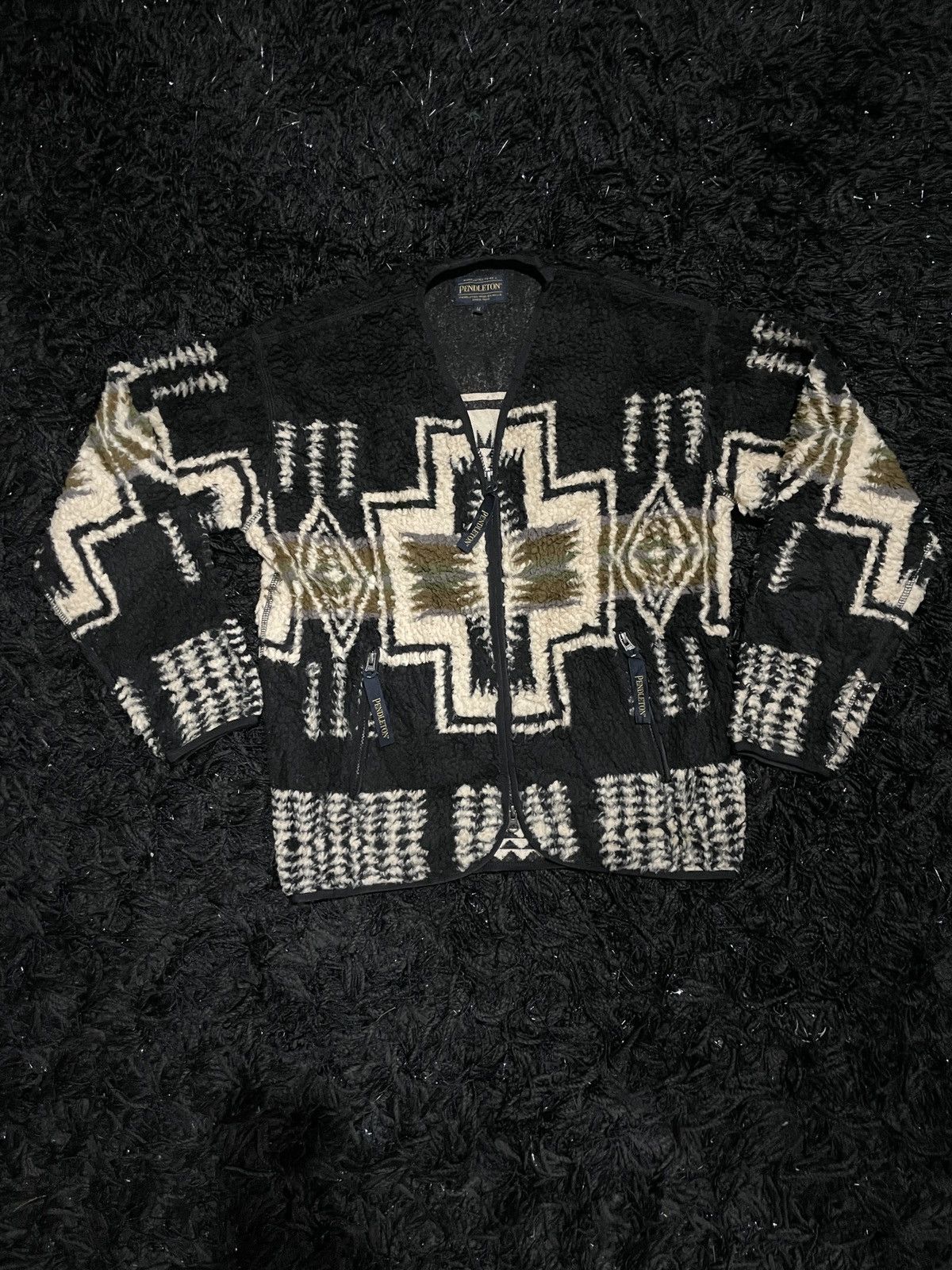Beams Japan × Native × Pendleton Pendleton X Beams Japan American Native Design Psychedelic M Size US M / EU 48-50 / 2 - 1 Thumbnail
