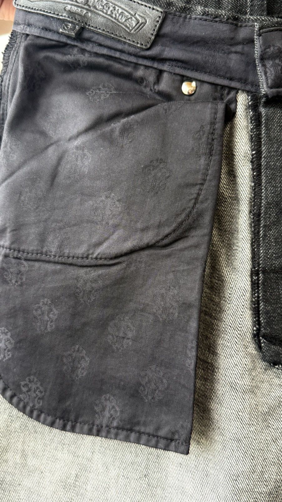 Chrome Hearts Chrome Hearts Multi Star Patch Selvedge Jeans Size US 31 - 19 Thumbnail