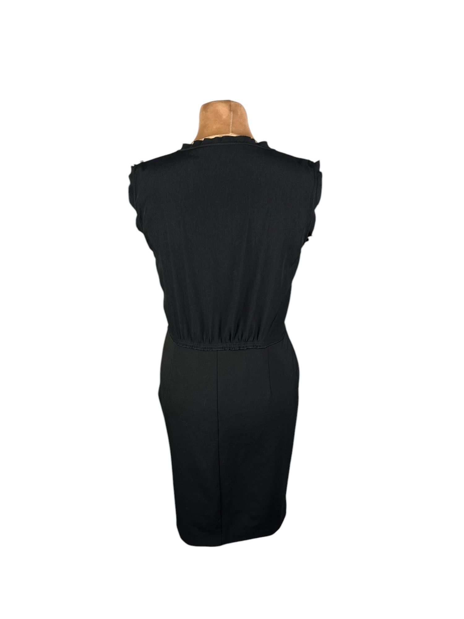 Designer × Sportmax Sportmax Wool Luxury Midi Dress Size S / US 4 / IT 40 - 8 Thumbnail