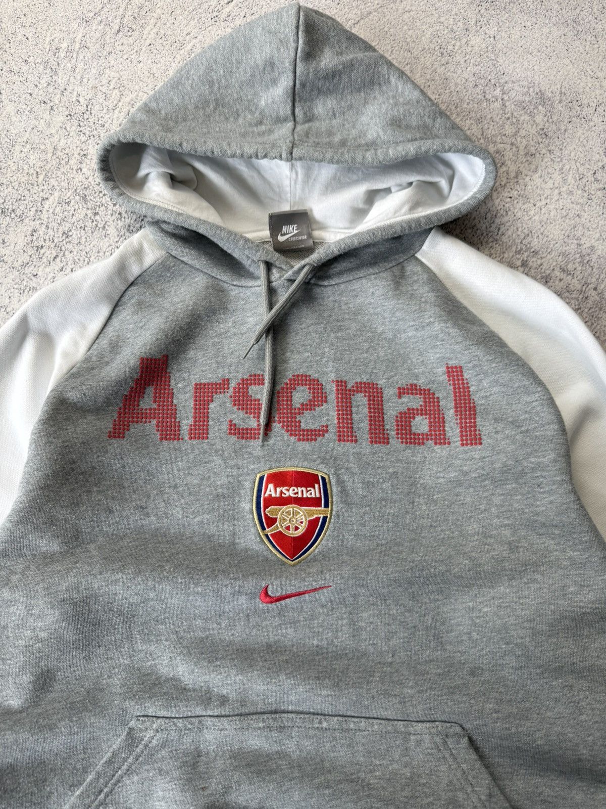 Nike Vintage Nike Arsenal Center Swoosh Y2K Big Logo Size US M / EU 48-50 / 2 - 10 Thumbnail