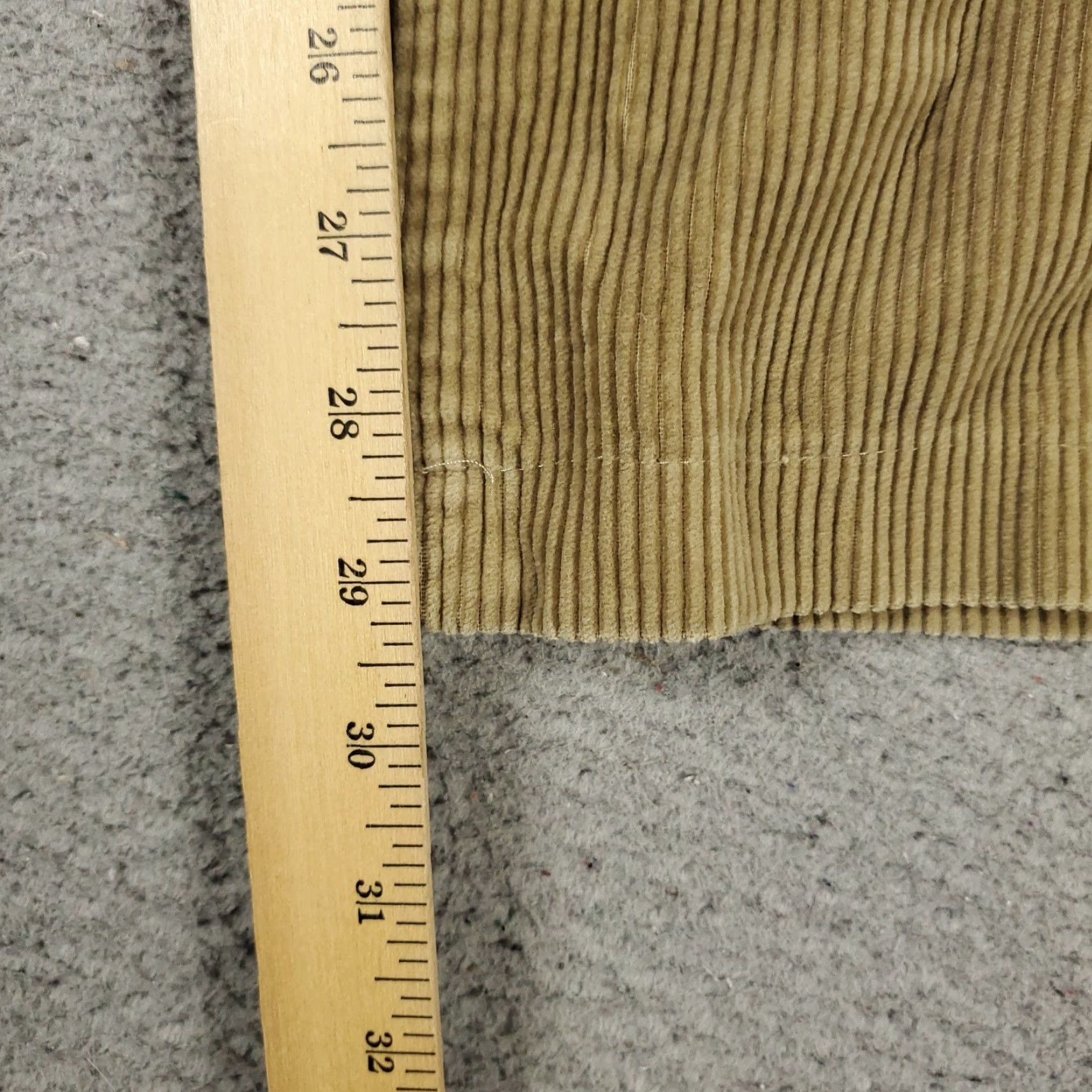 Ralph Lauren Ralph Lauren Pants Mens Regular 40x30 Beige Corduroy Straight Pleated Pocket Size US 40 / EU 56 - 5 Thumbnail