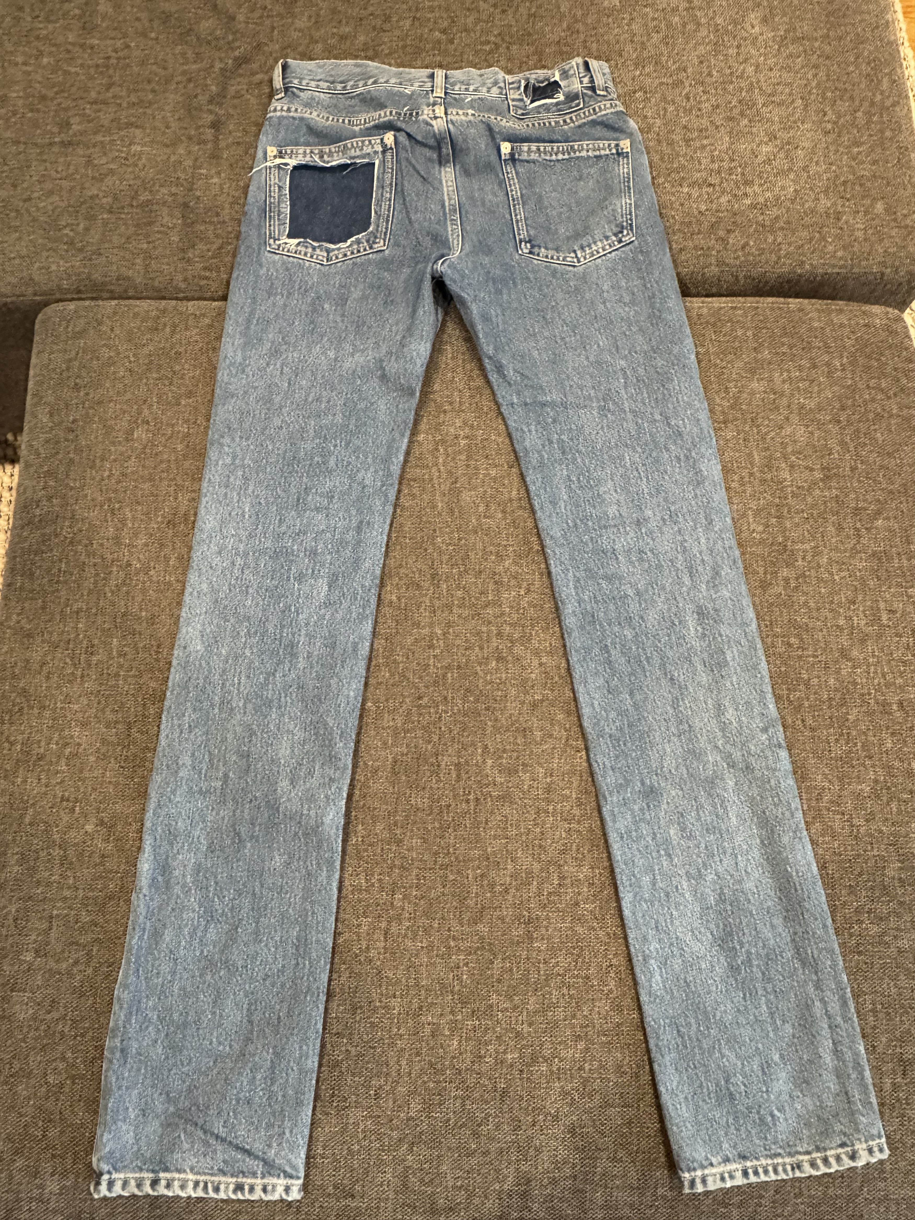 Maison Margiela Maison Margiela blue denim jeans size 28 Size US 28 / EU 44 - 1 Thumbnail