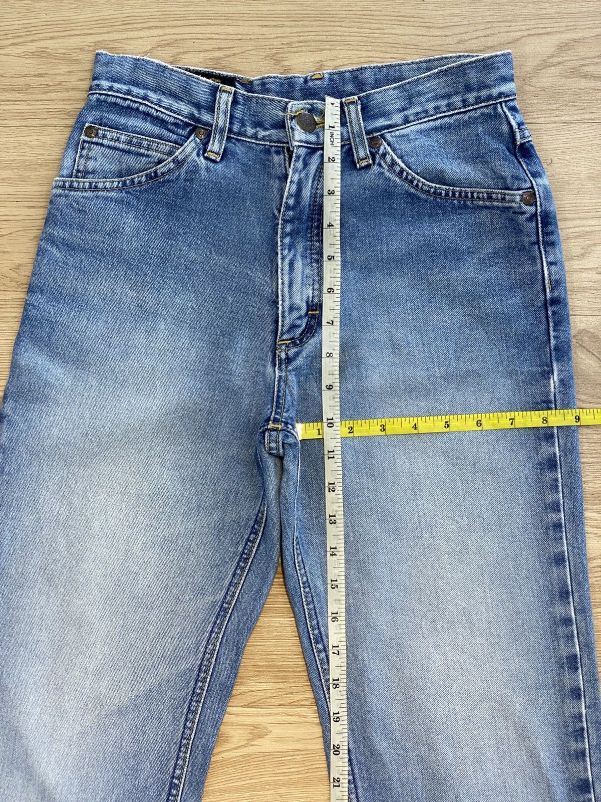 Lee Vintage Lee Brand Blue Faded Wash Style Jeans Size US 26 / EU 42 - 10 Thumbnail