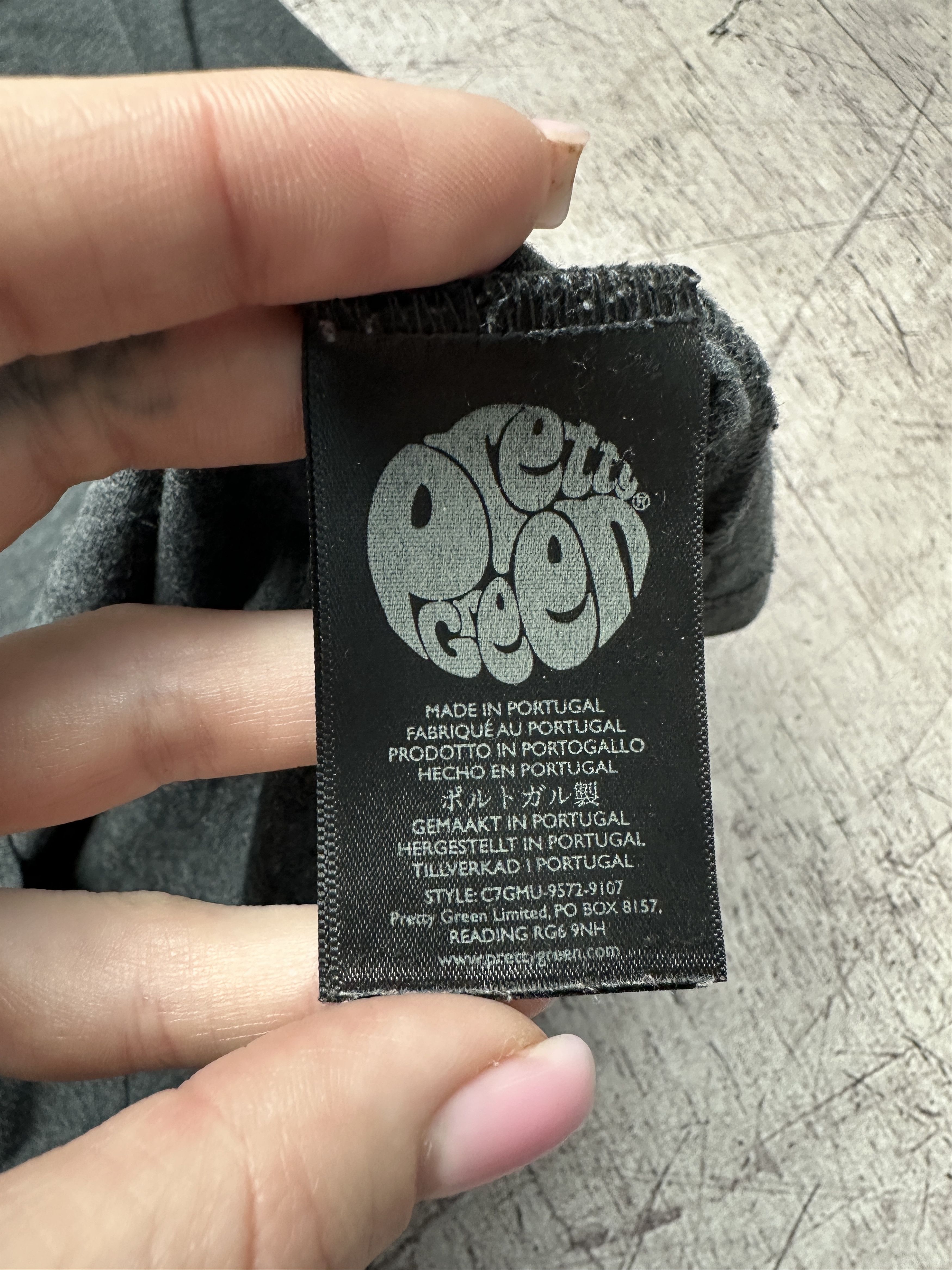Pretty Green Pretty Green Mens Big Logo T-Shirt Size US M / EU 48-50 / 2 - 5 Thumbnail