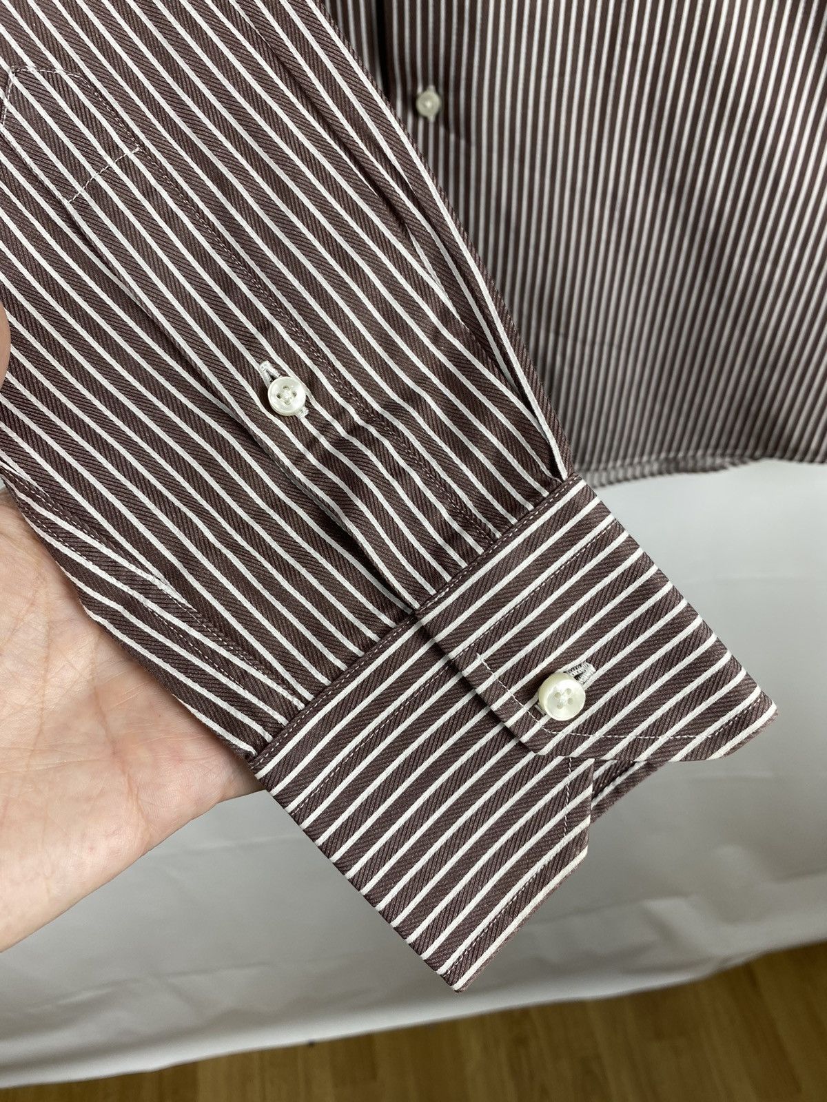 Guy Laroche Guy Laroche Striped Shirt Button Up size 15 1/2 39 Size US S / EU 44-46 / 1 - 6 Thumbnail