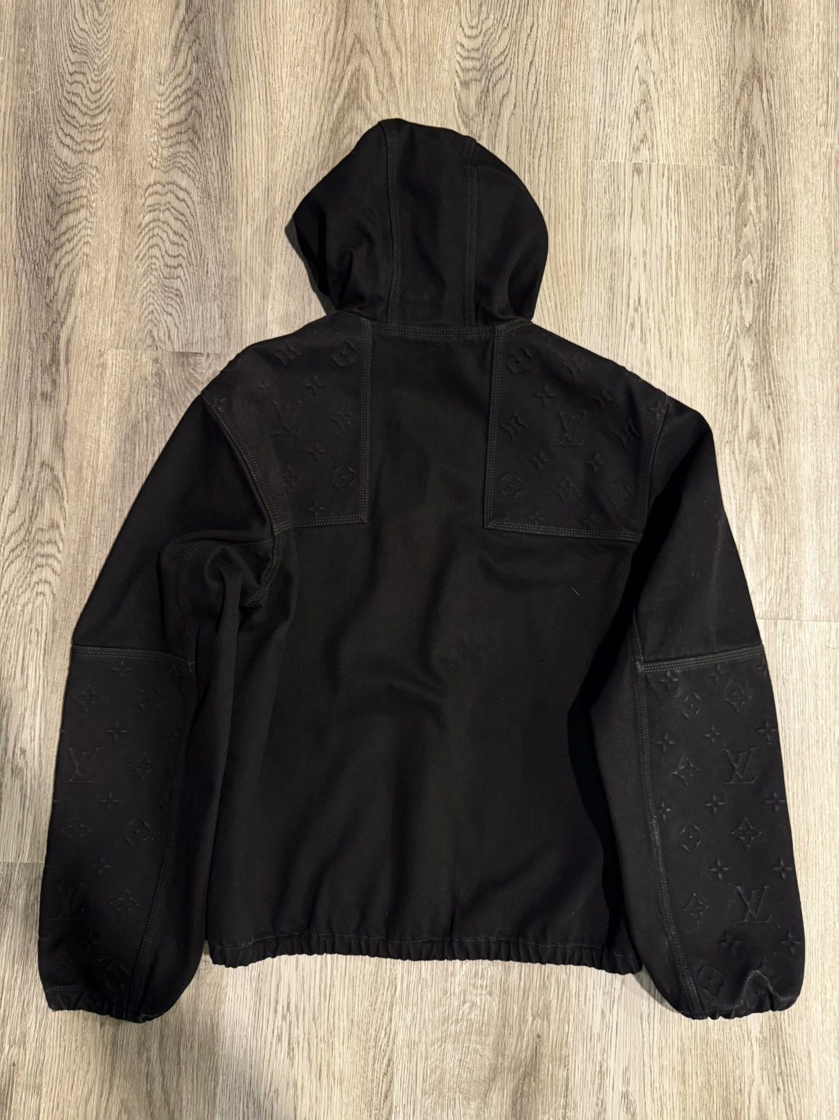 Louis Vuitton Louis Vuitton Monogram Detail Hooded Denim Jacket Size US M / EU 48-50 / 2 - 4 Thumbnail