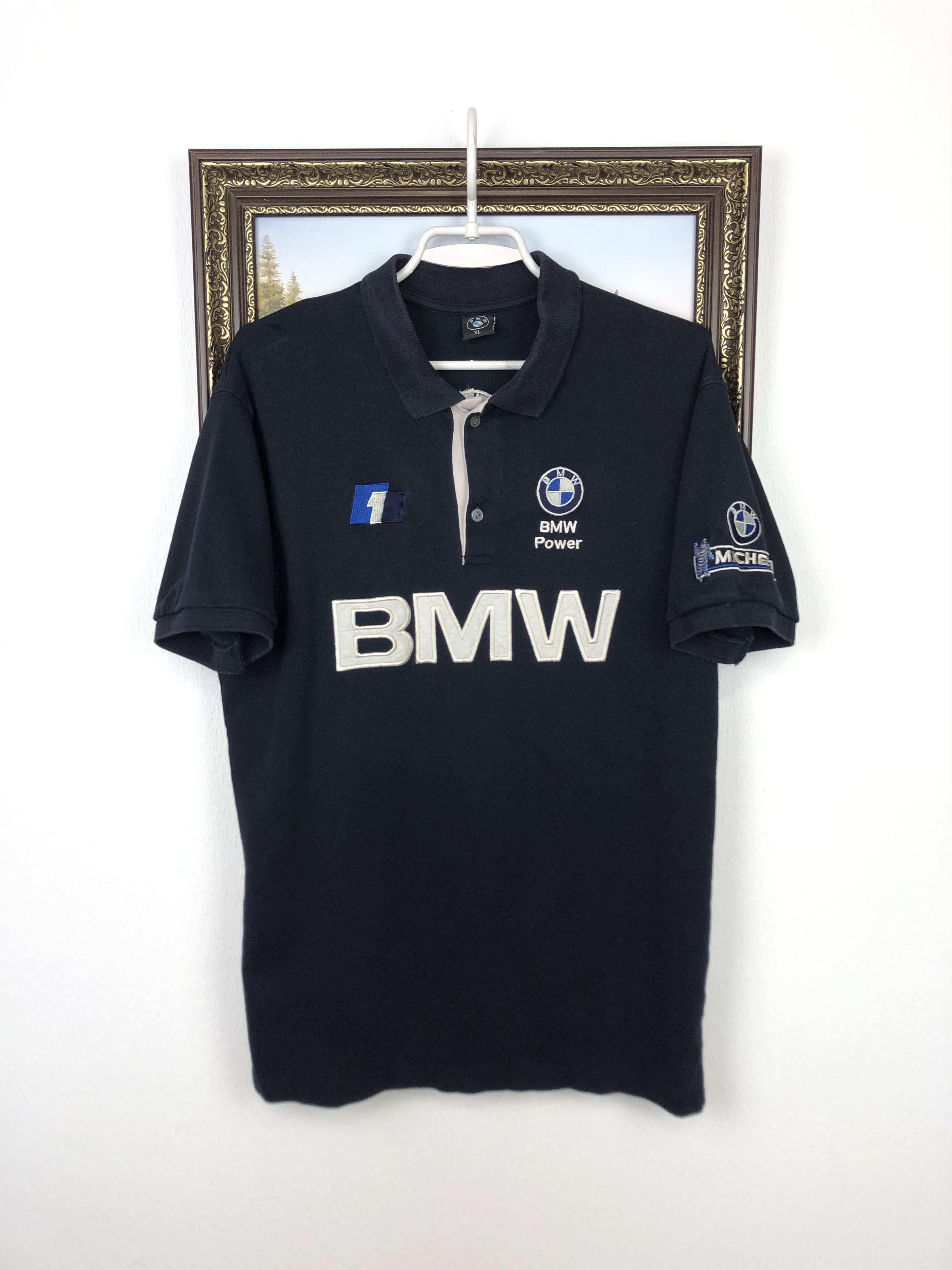 BMW Vintage BMW Williams F1 Racing Michelin Polo Shirt Tee Size US M / EU 48-50 / 2 - 1 Thumbnail