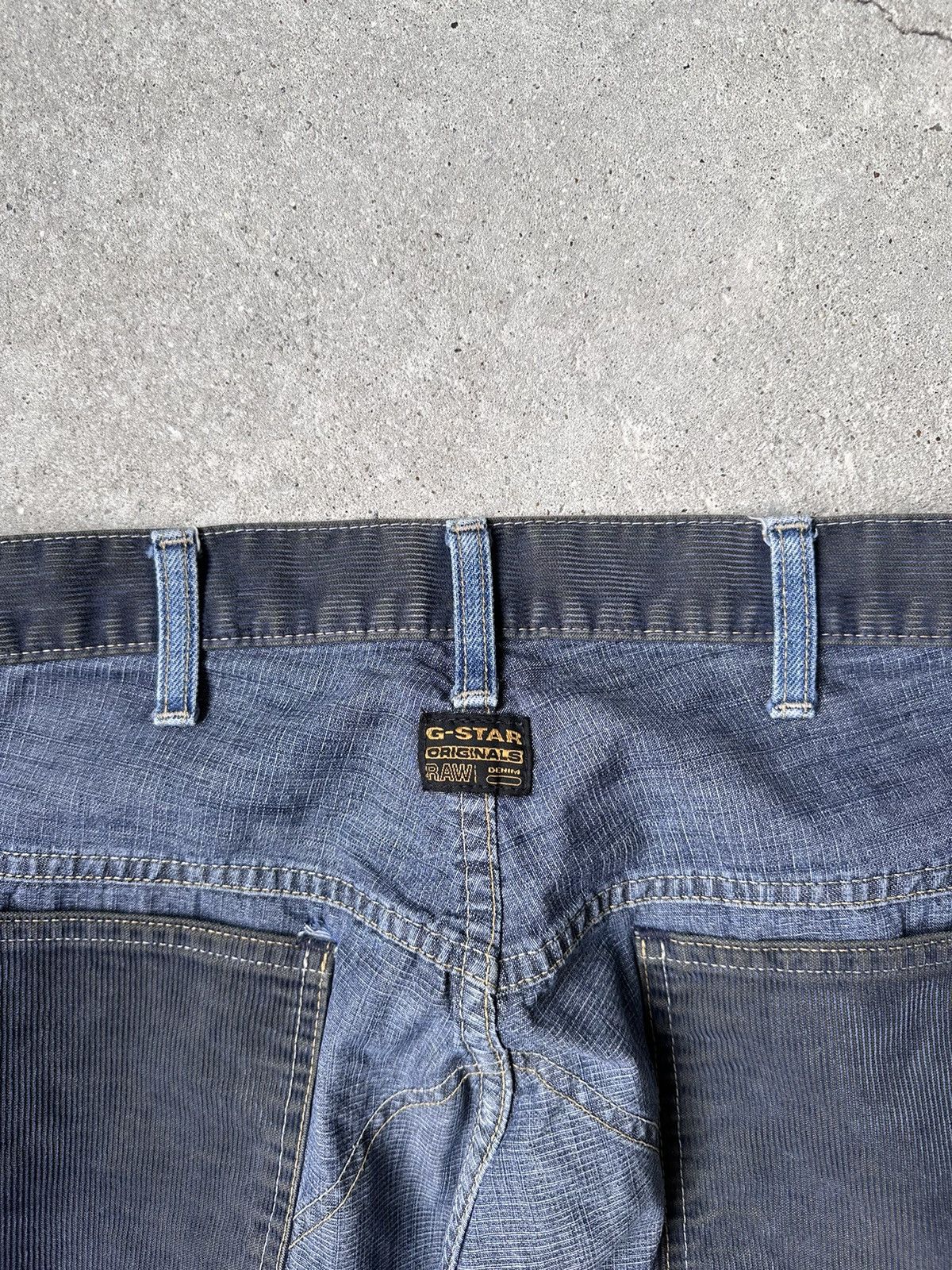 G-Star Vintage G-Star Raw Double Knee Stacked Jeans Size US 32 / EU 48 - 10 Thumbnail