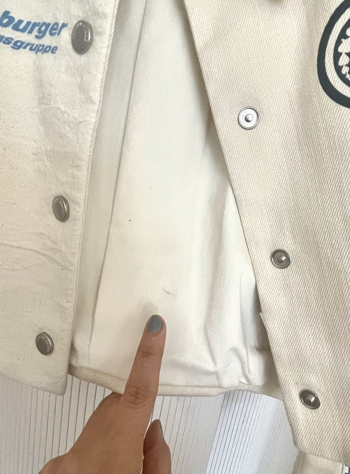 Marine Serre Marine Serre Regenerated Tote Bags jacket🤍🤍 Natural Canvas Size M / US 6-8 / IT 42-44 - 13 Thumbnail