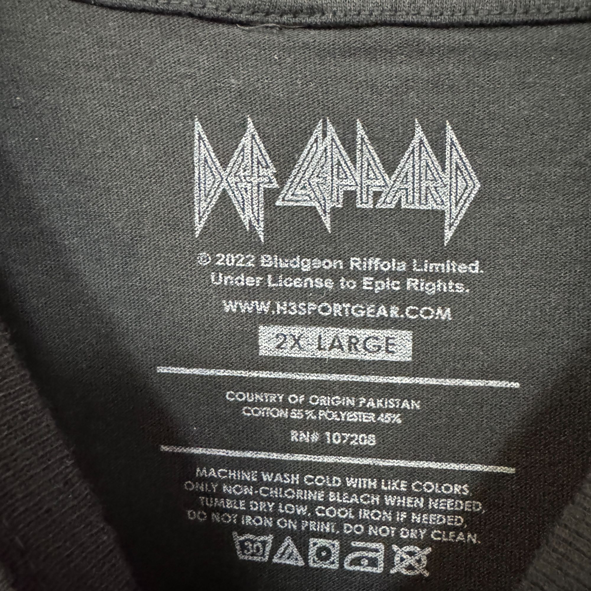 Def Leppard Def Leppard All Timers Union Jack Heavy Metal Band Tee 2XL Size US XXL / EU 58 / 5 - 4 Thumbnail