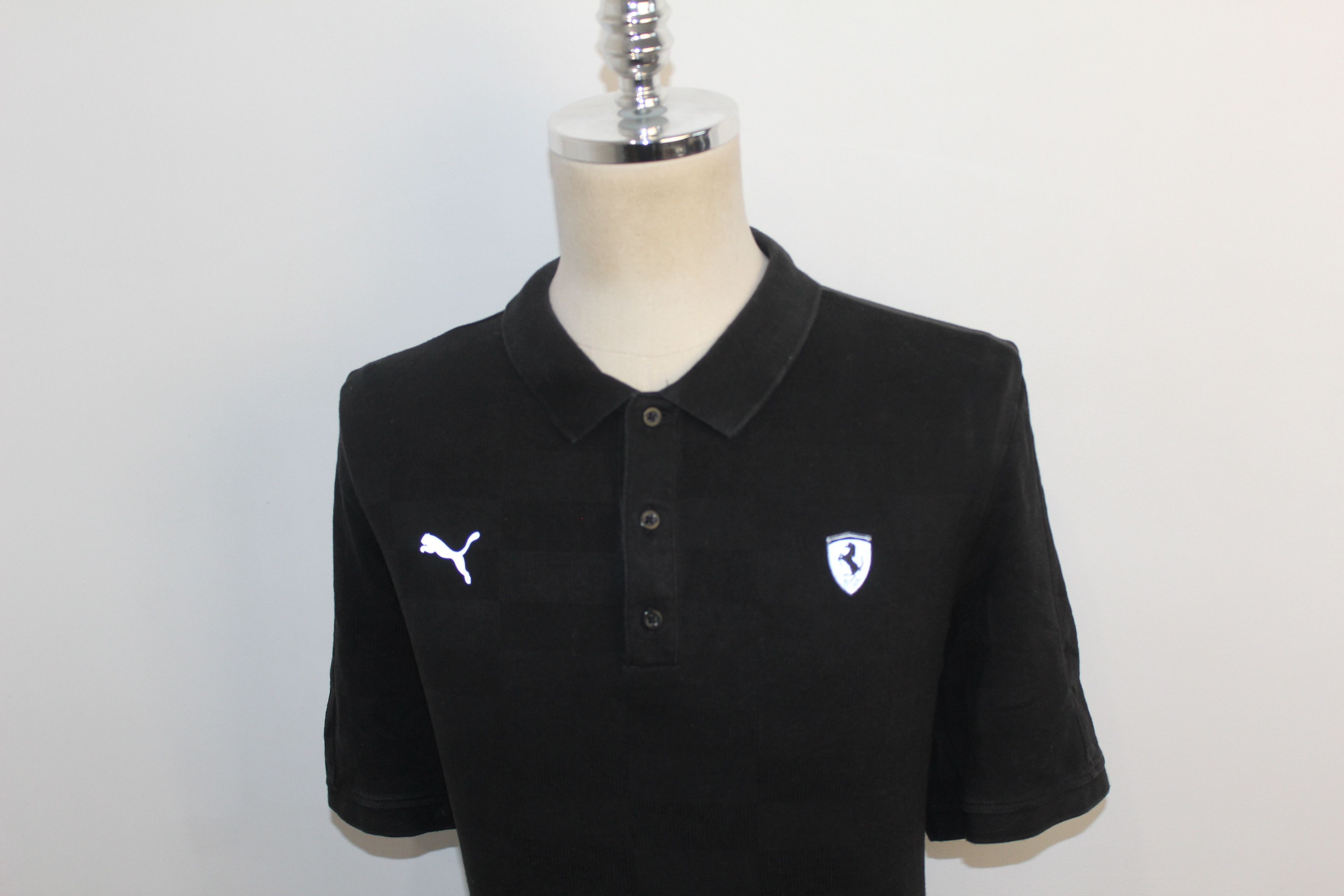Ferrari × Puma Puma Ferrari Black Polo Shirt Size 2XL Size US XXL / EU 58 / 5 - 3 Thumbnail